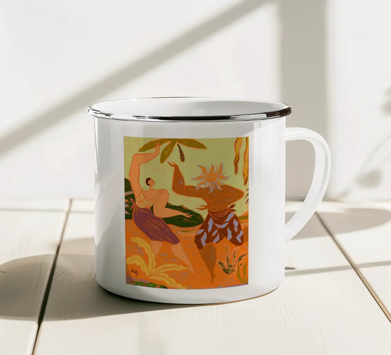 Sundance Festival tazza in smalto da Arty Guava