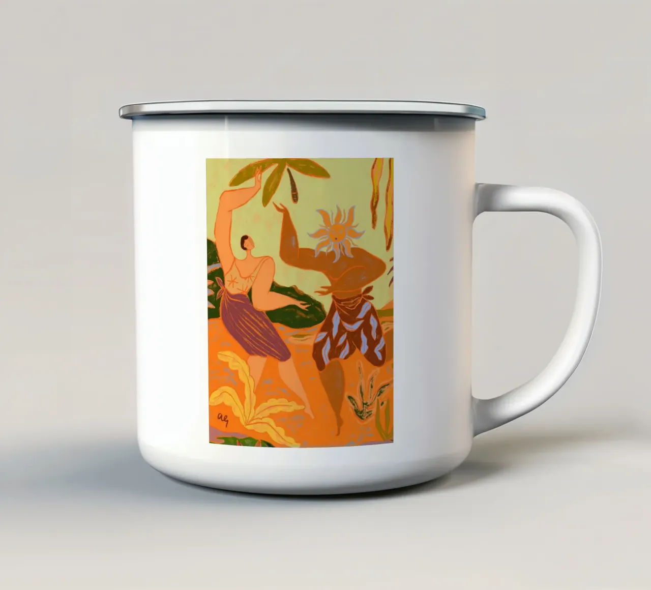 Sundance Festival tazza in smalto da Arty Guava