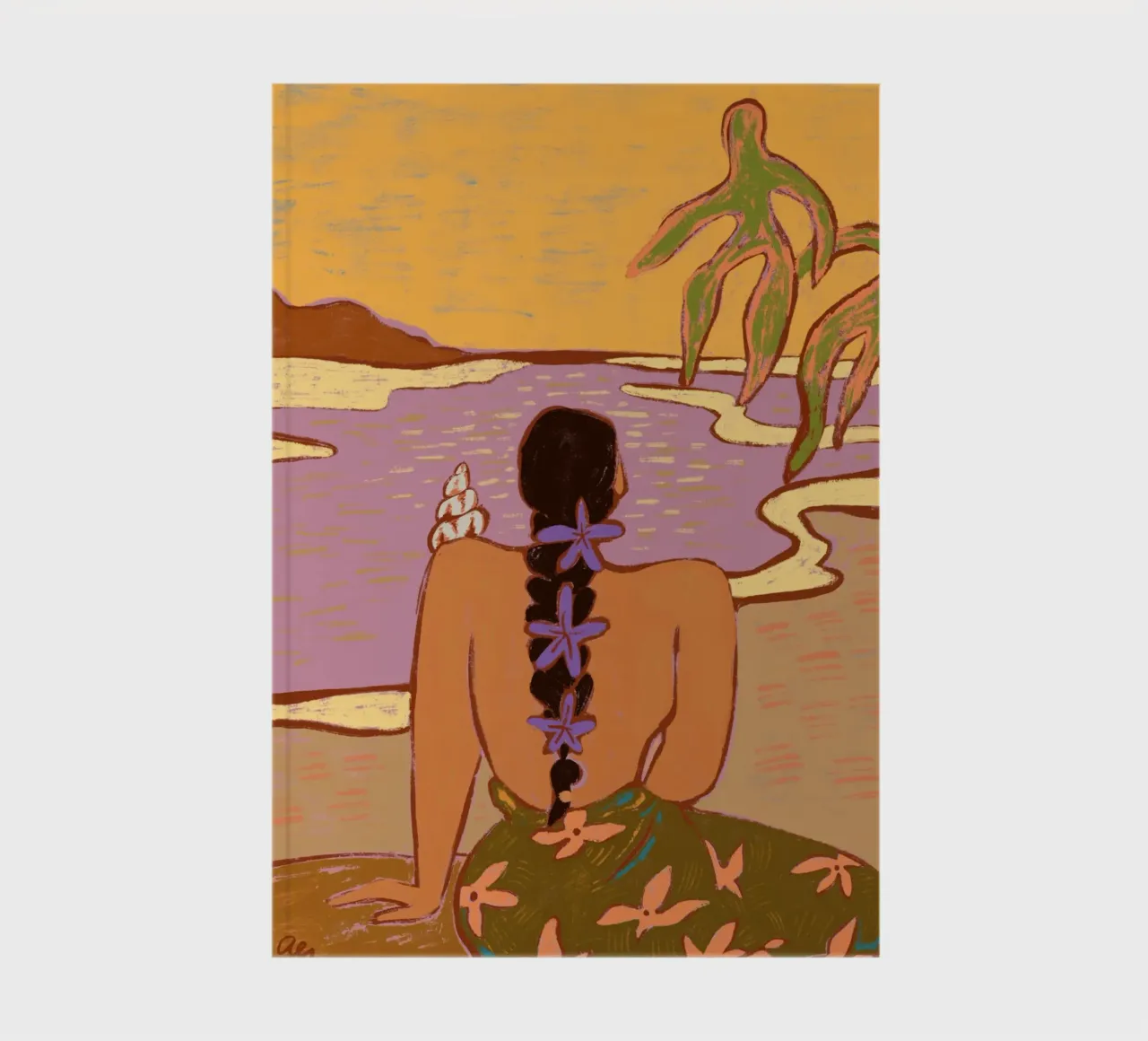 The Sea is Calling notebook by Arty Guava