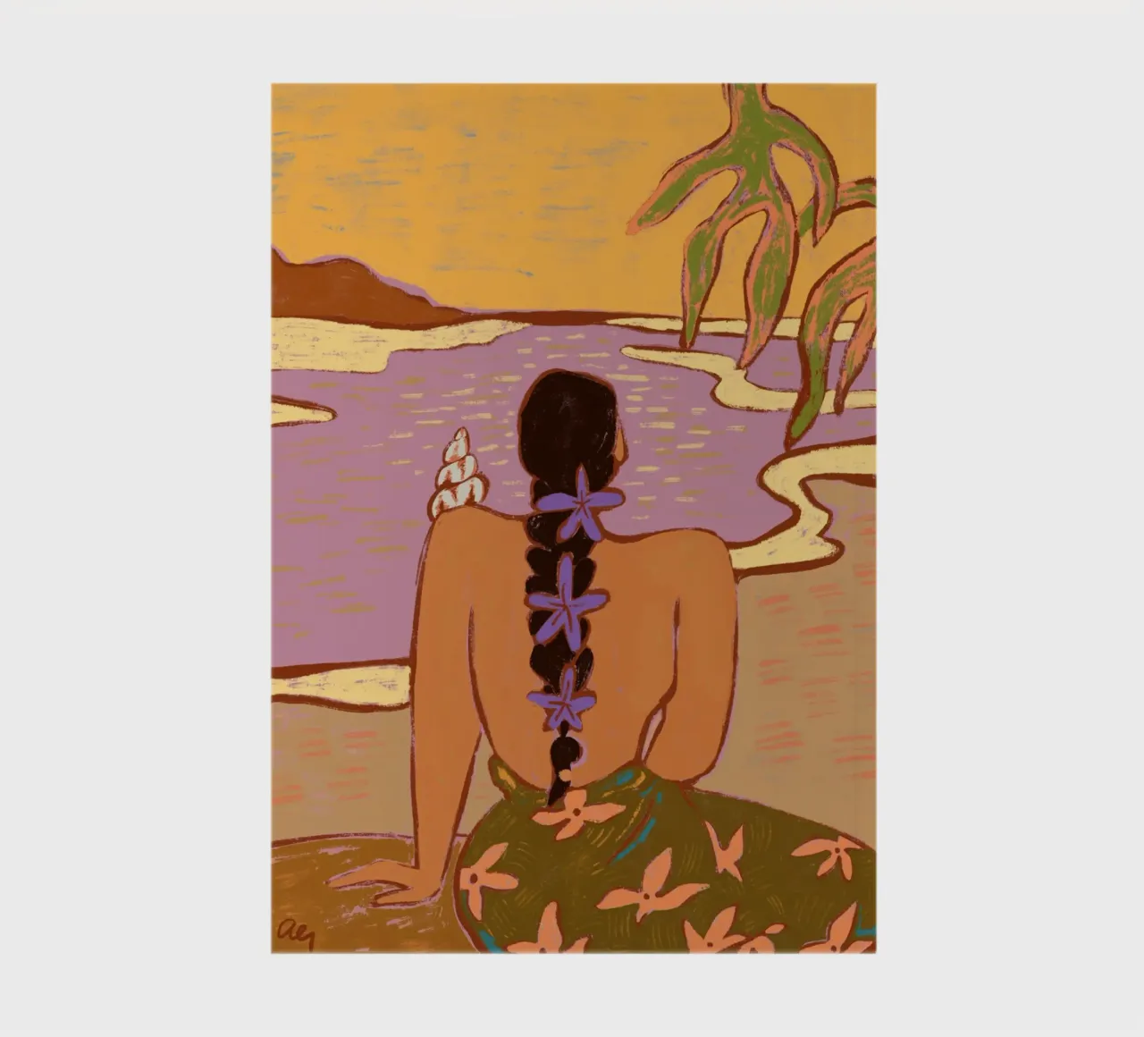 The Sea is Calling notebook by Arty Guava