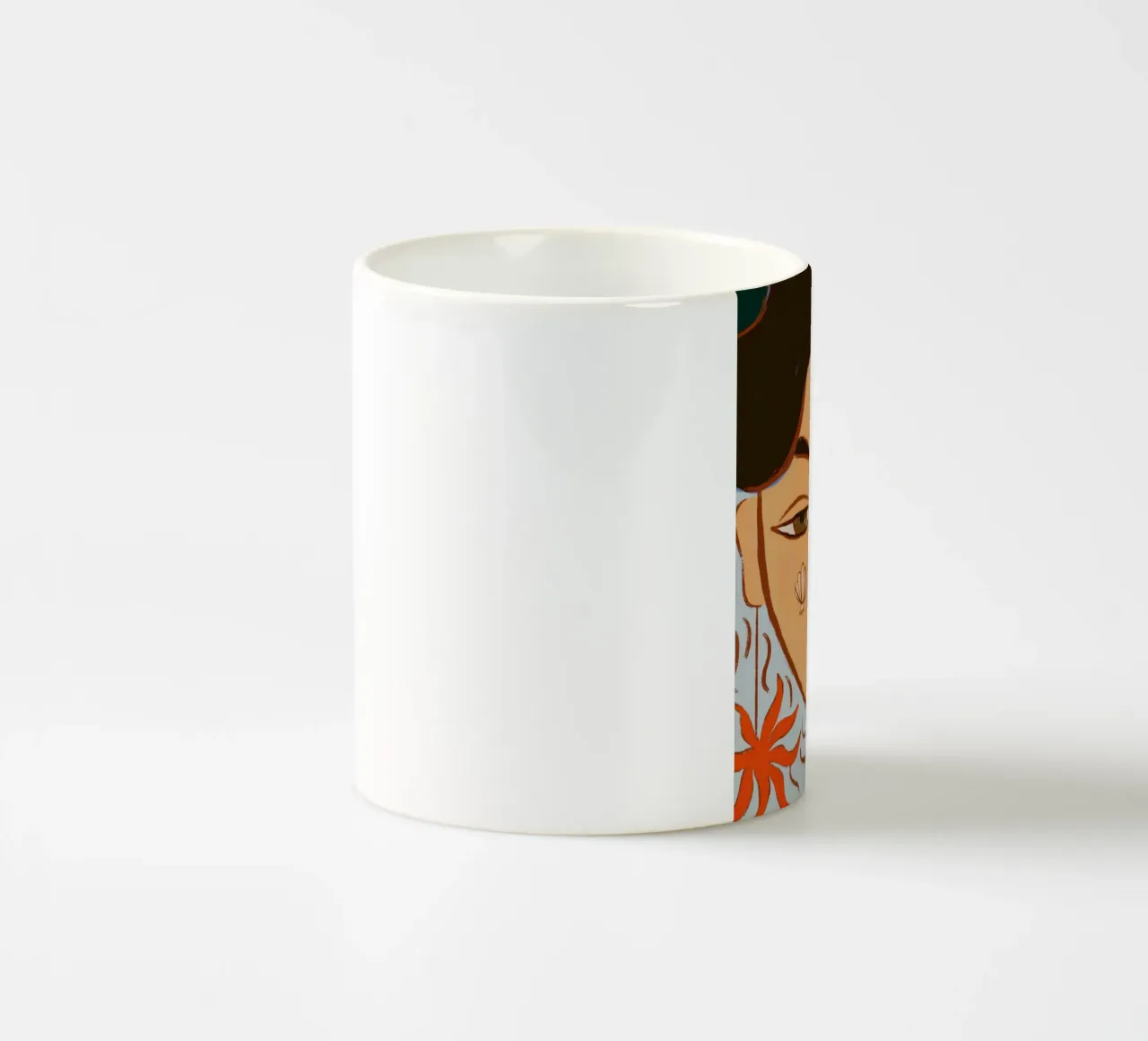 Visione della conchiglia tazza in ceramica da Arty Guava