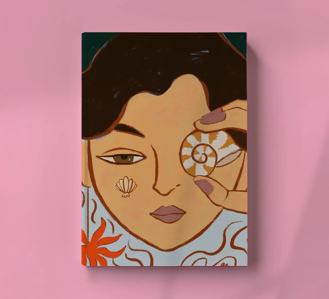 Shell Vision notebook by Arty Guava