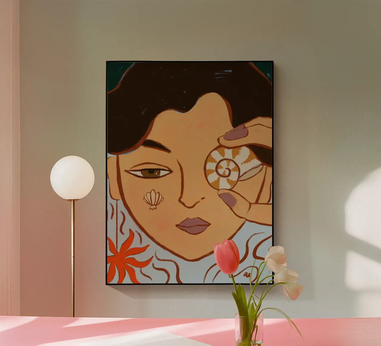 Vision de Shell plexiglas de Arty Guava