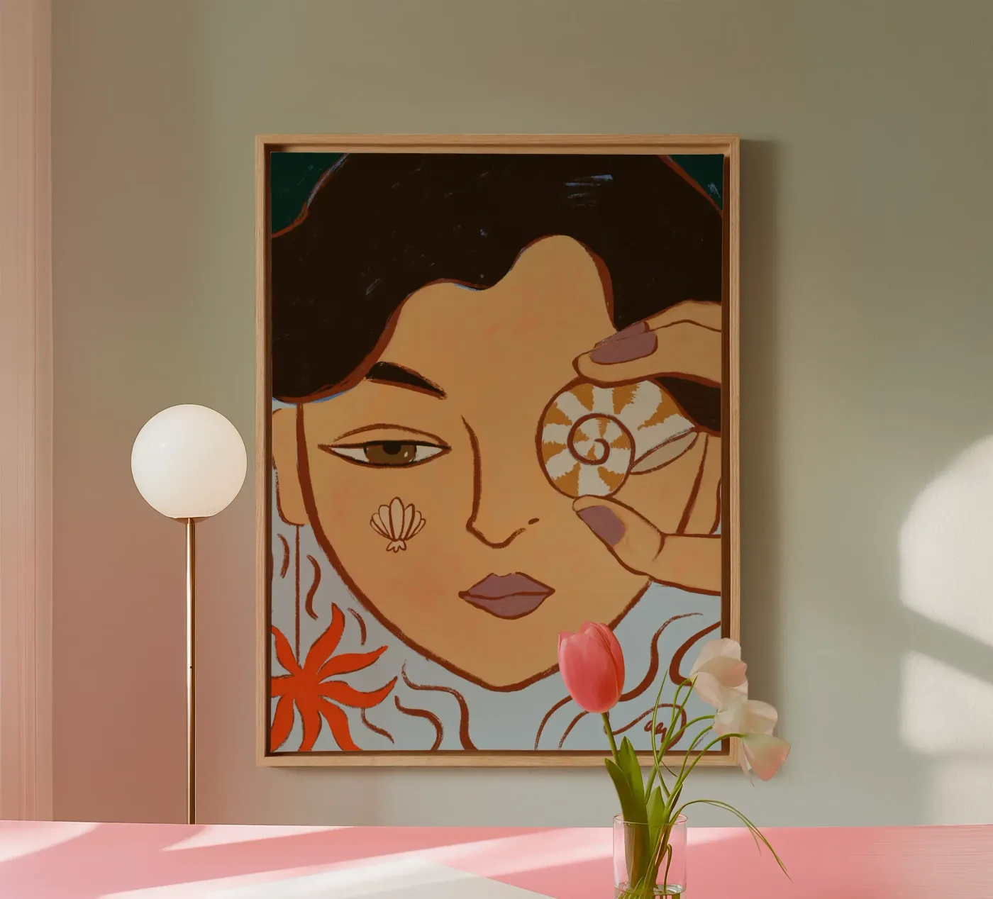 Shell Vision canvas van Arty Guava