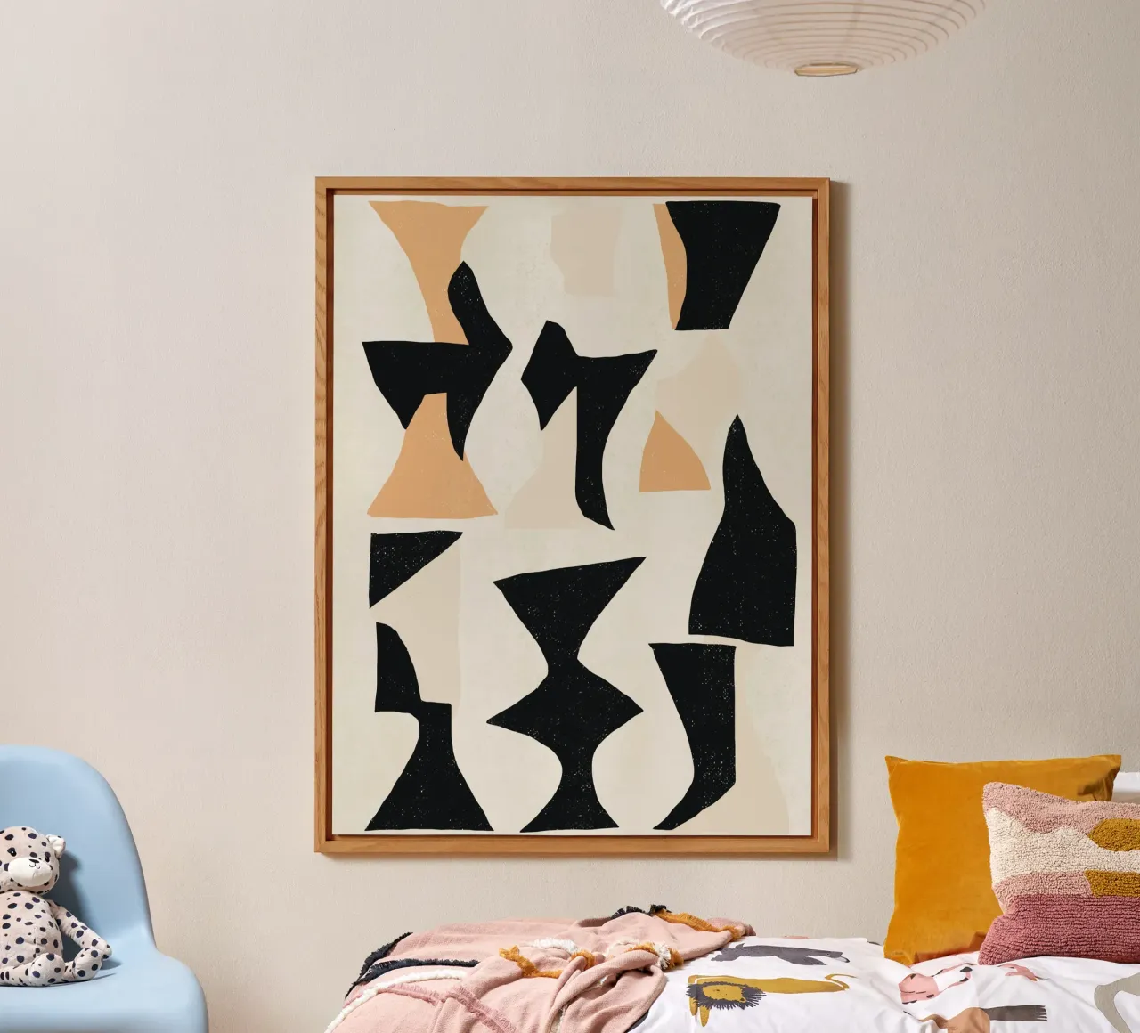 Collage di forme geometriche pannello forex da Life of Pie