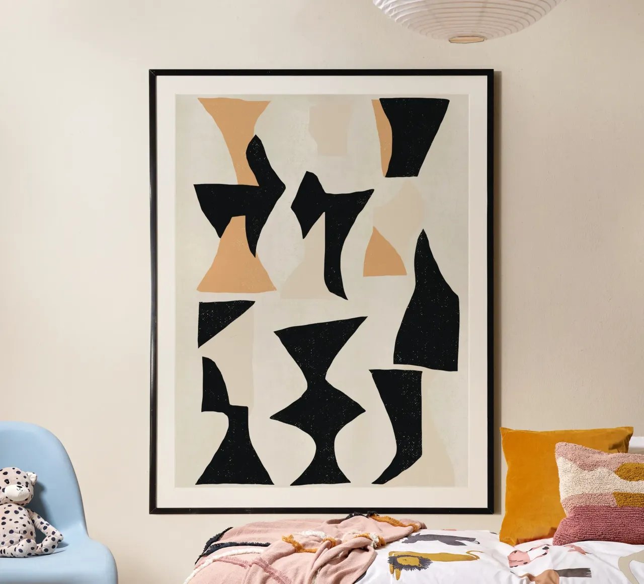 Collage di forme geometriche poster da Life of Pie