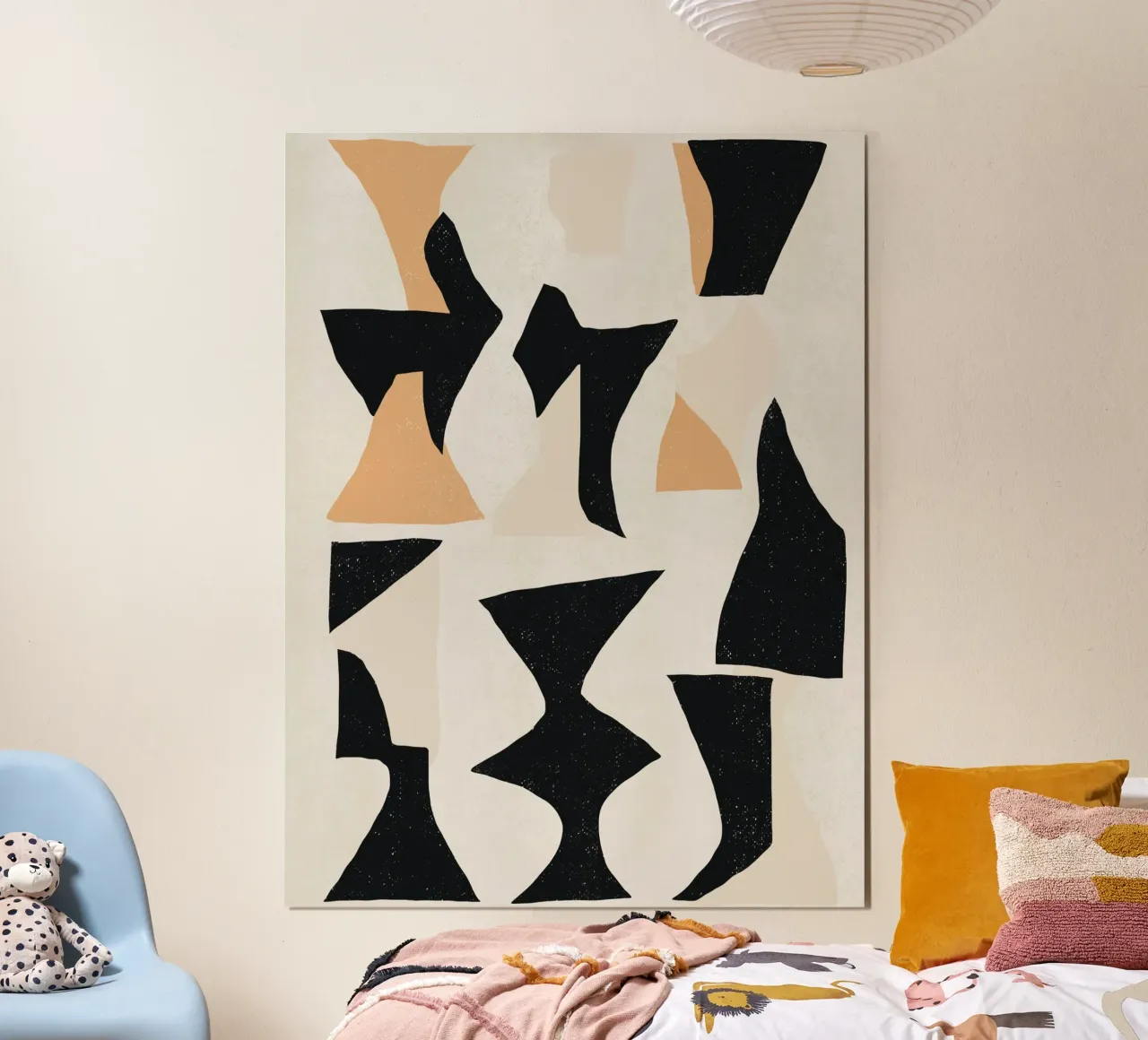 Collage di forme geometriche poster da Life of Pie