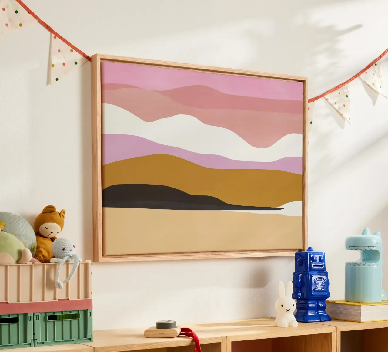 Paesaggio astratto colorato plexiglass da Life of Pie