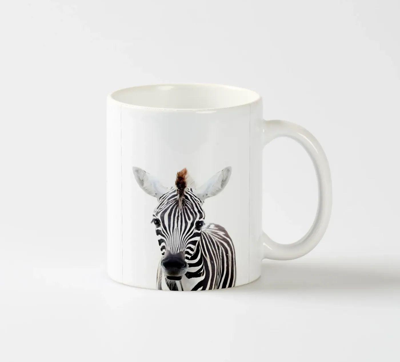 Zebra Portrait tazza in ceramica da Pixel Boy