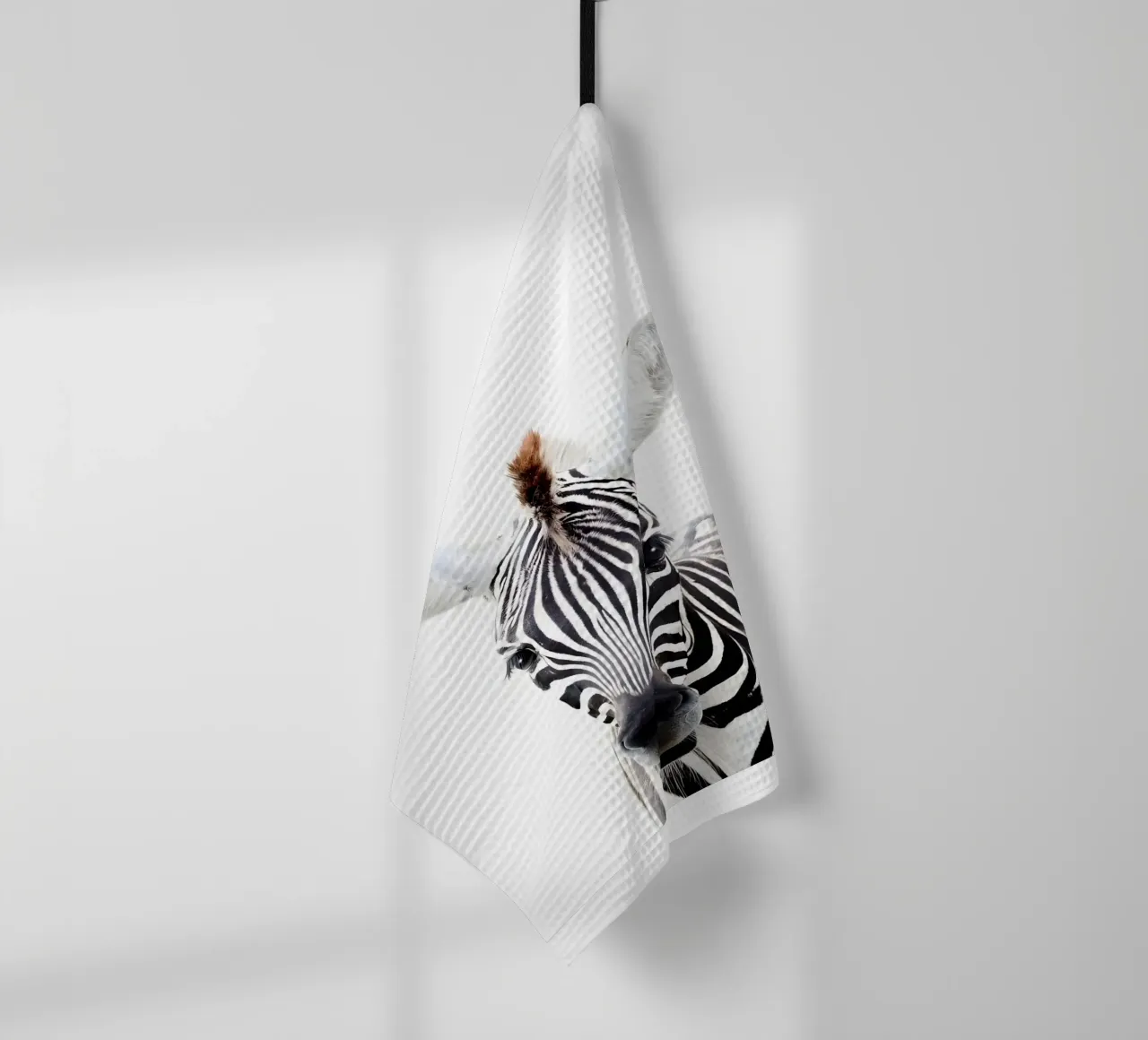 Ritratto di zebra canovaccio da cucina da Pixel Boy