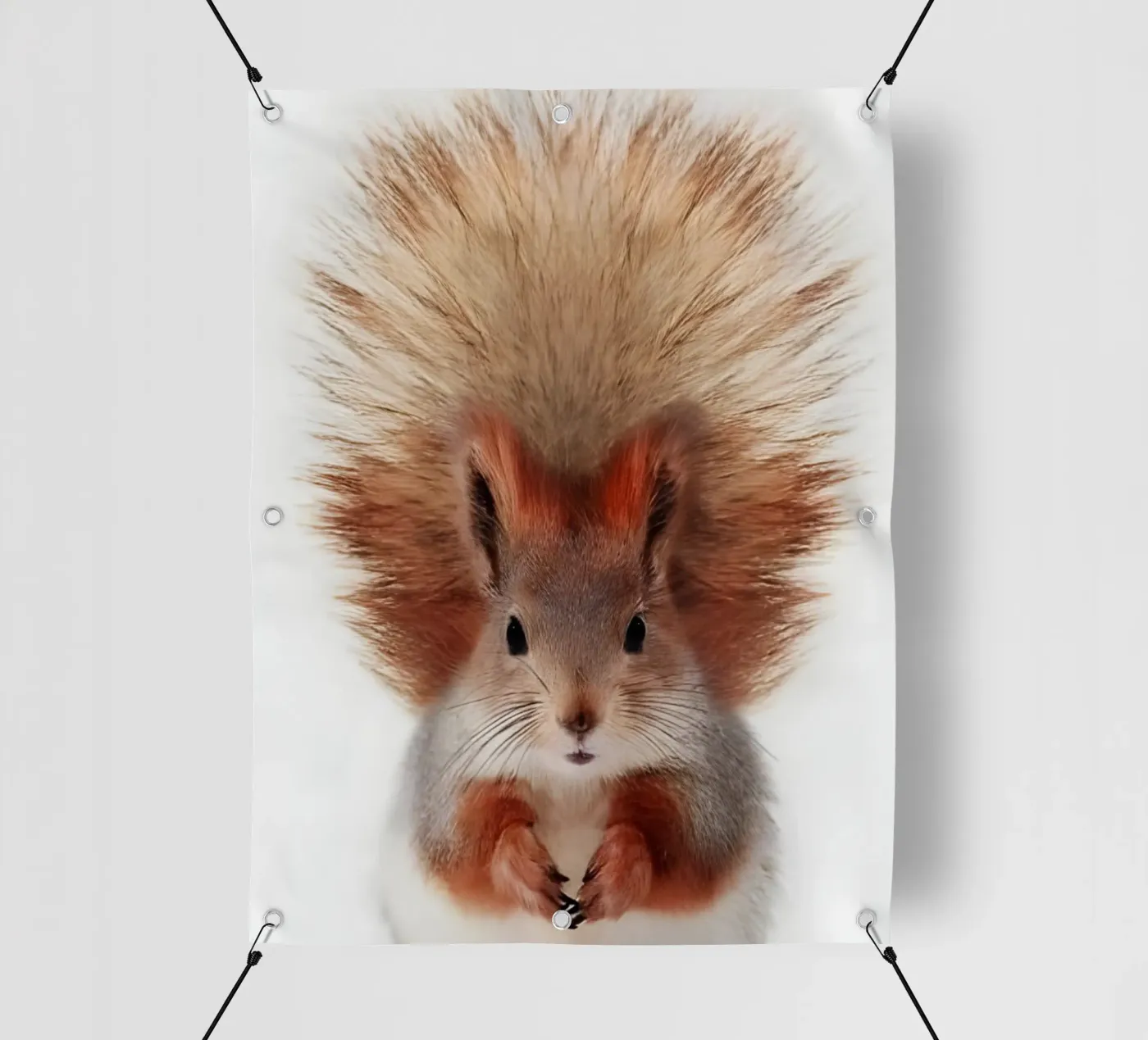 Queue duveteuse bâche pvc de Pixel Boy