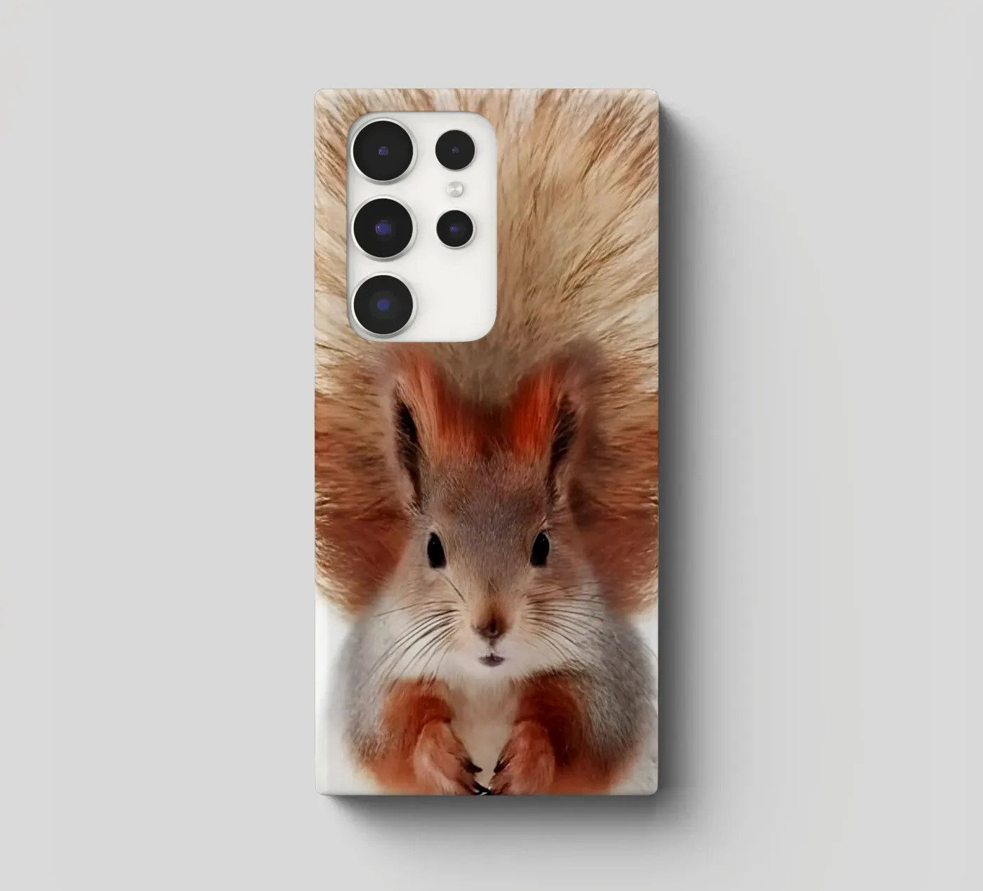 Queue duveteuse coque samsung de Pixel Boy