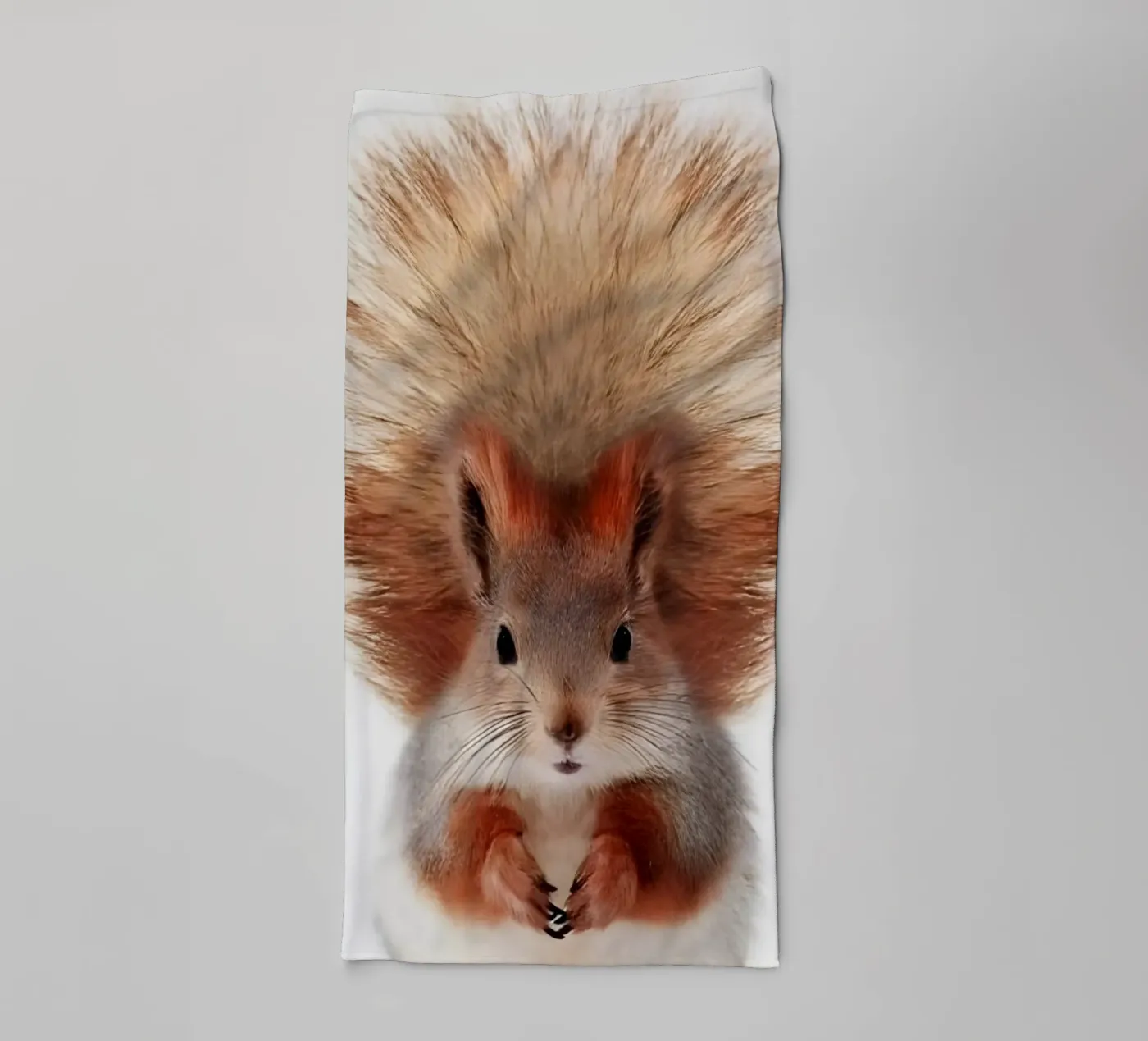 Queue duveteuse serviette de bain de Pixel Boy