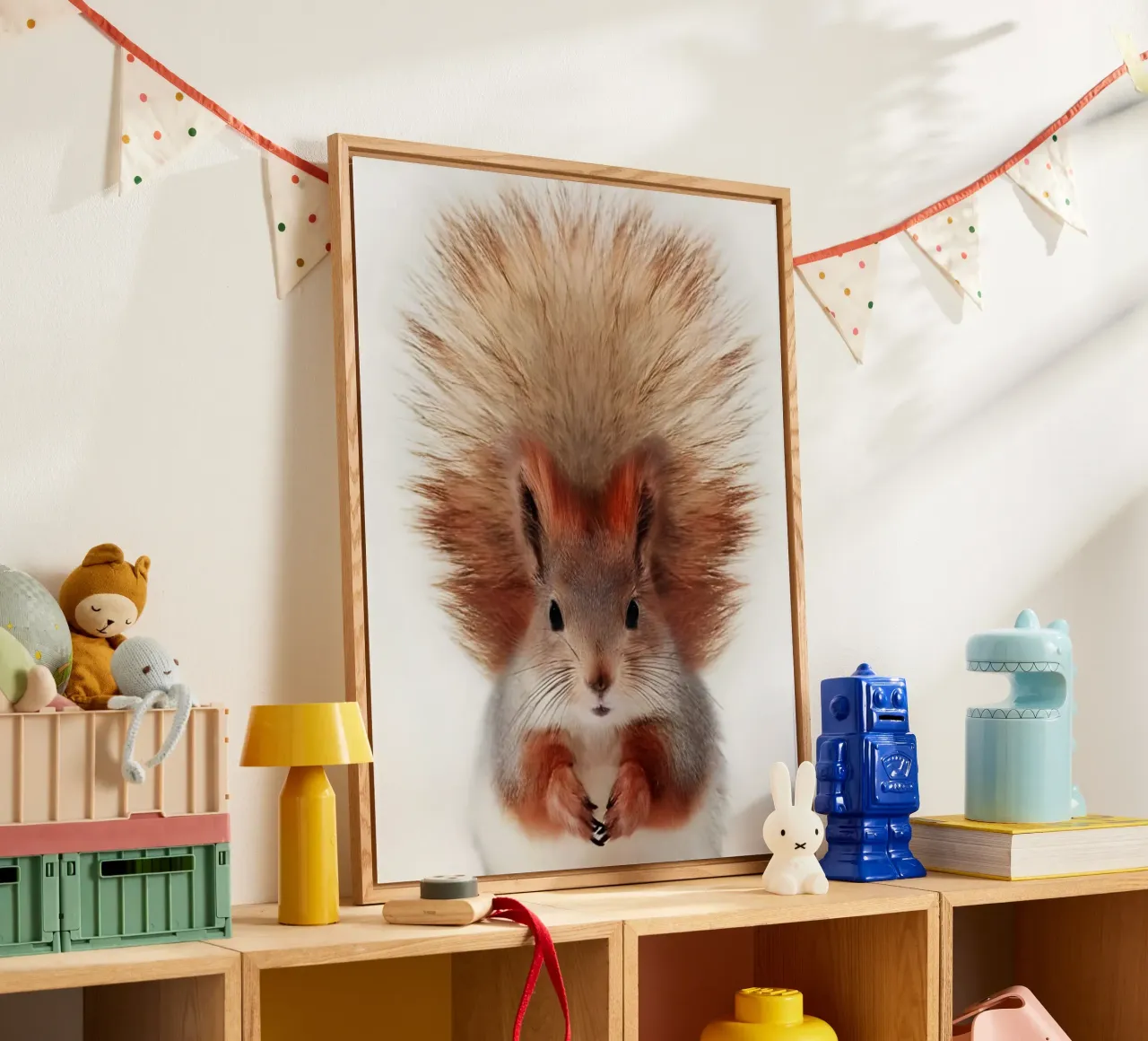 Queue duveteuse plexiglas de Pixel Boy