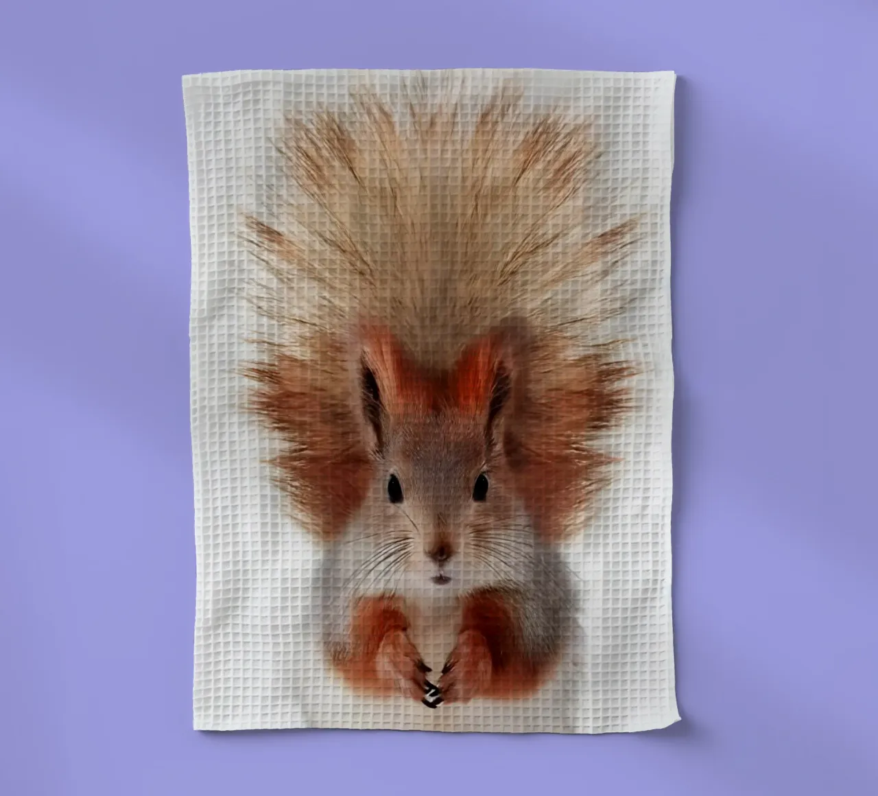 Queue duveteuse torchon de Pixel Boy