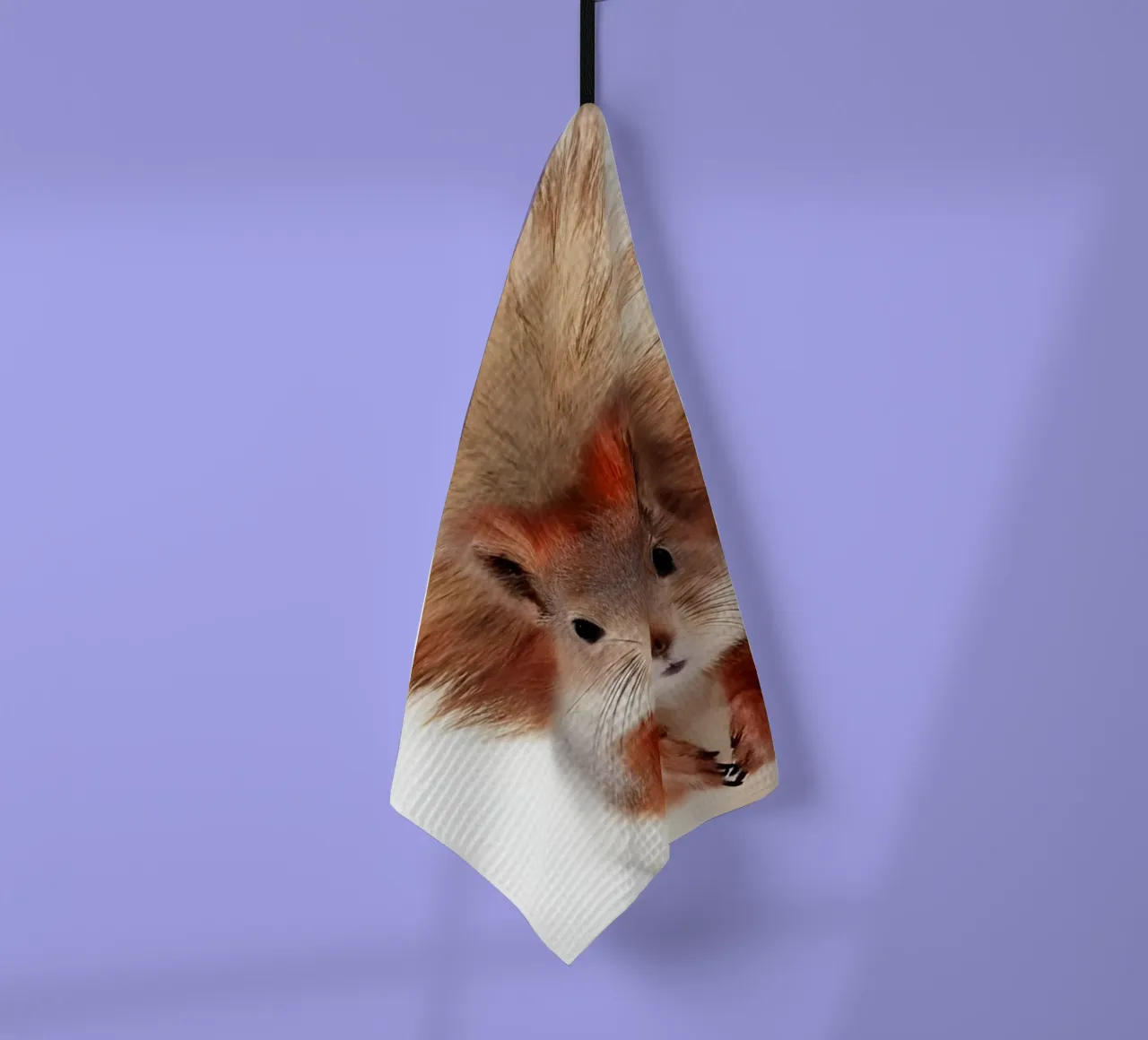 Queue duveteuse torchon de Pixel Boy