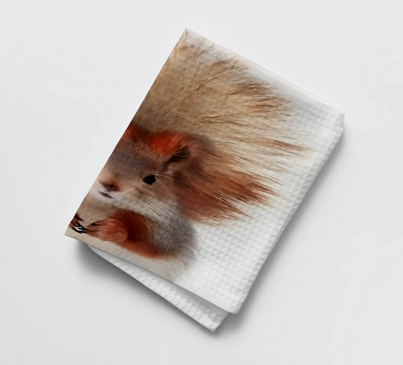 Queue duveteuse torchon de Pixel Boy