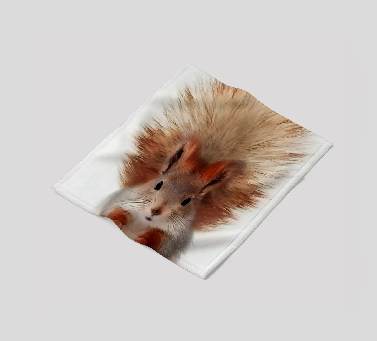Coda soffice coperta in pile da Pixel Boy