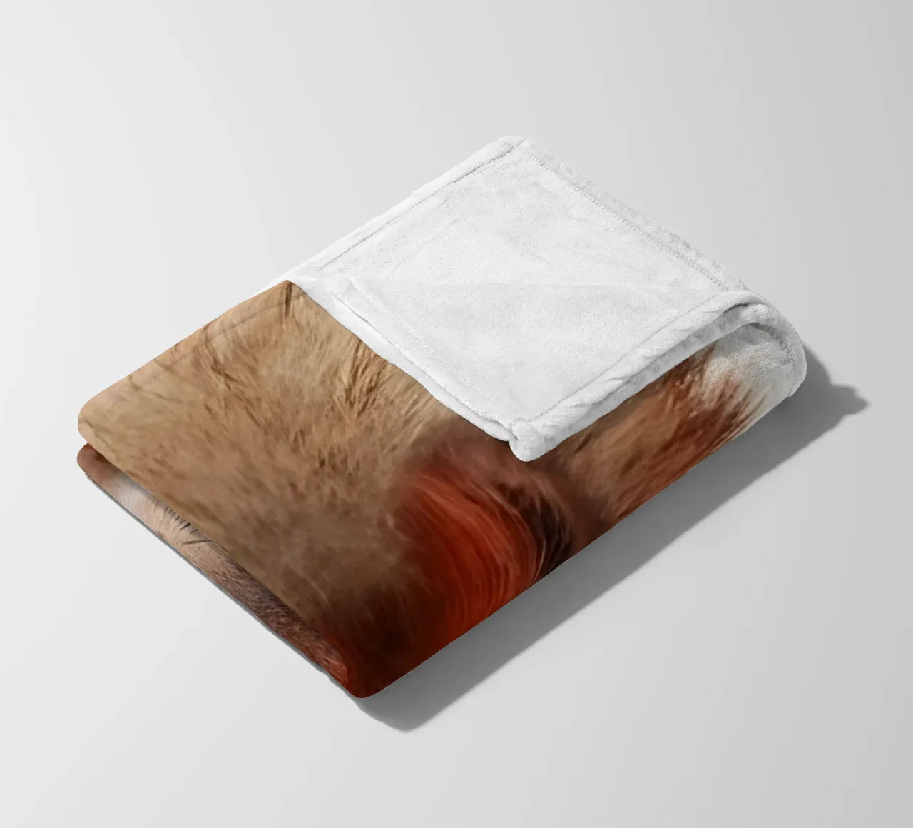 Coda soffice coperta in pile da Pixel Boy