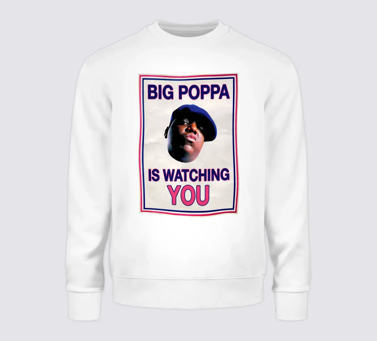 Big Poppa felpa da Ads Libitum
