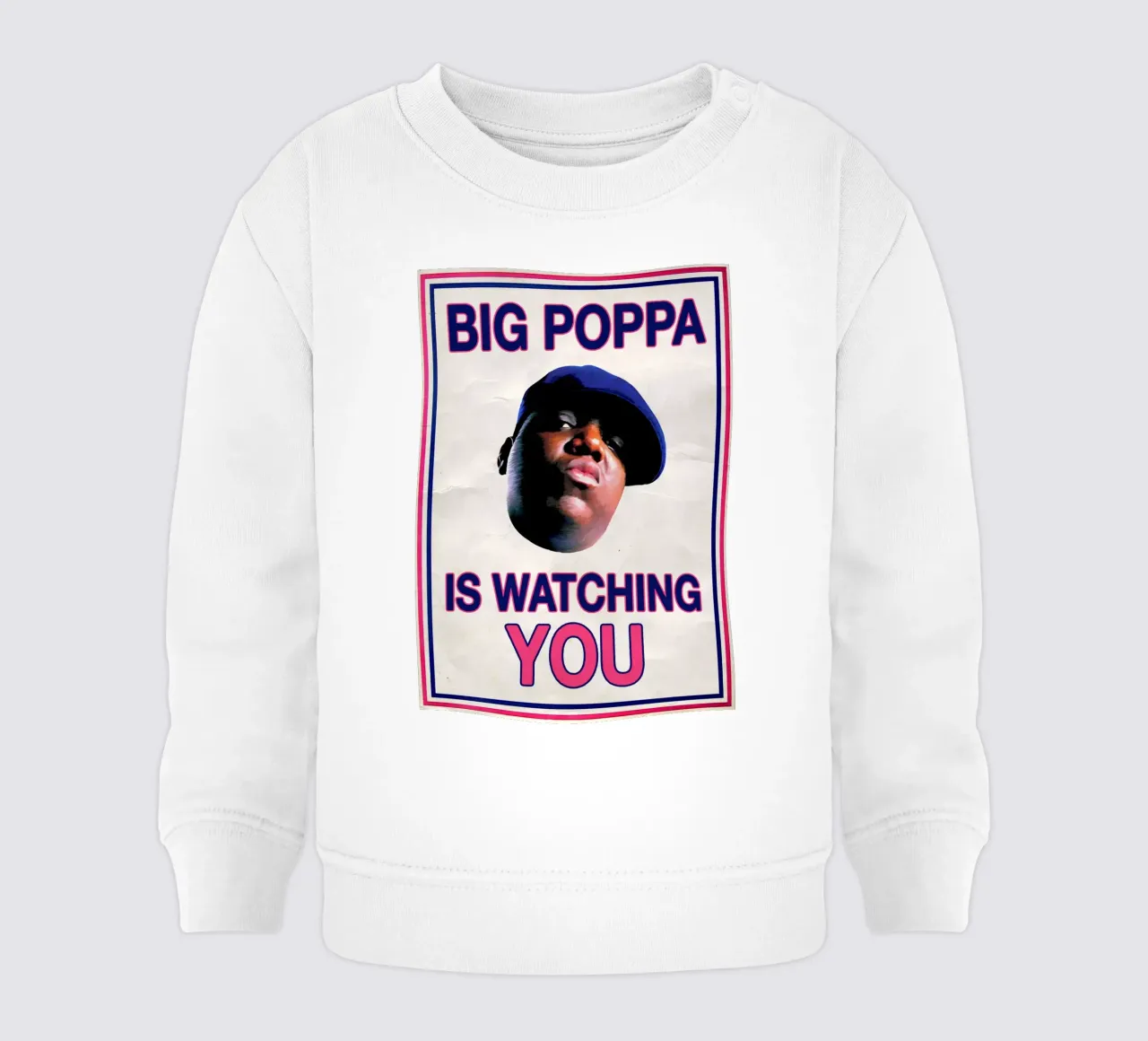 Big Poppa felpa neonato da Ads Libitum