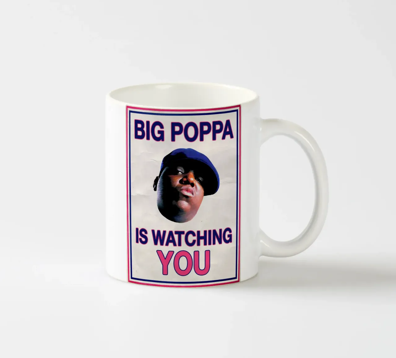 Big Poppa tazza in ceramica da Ads Libitum