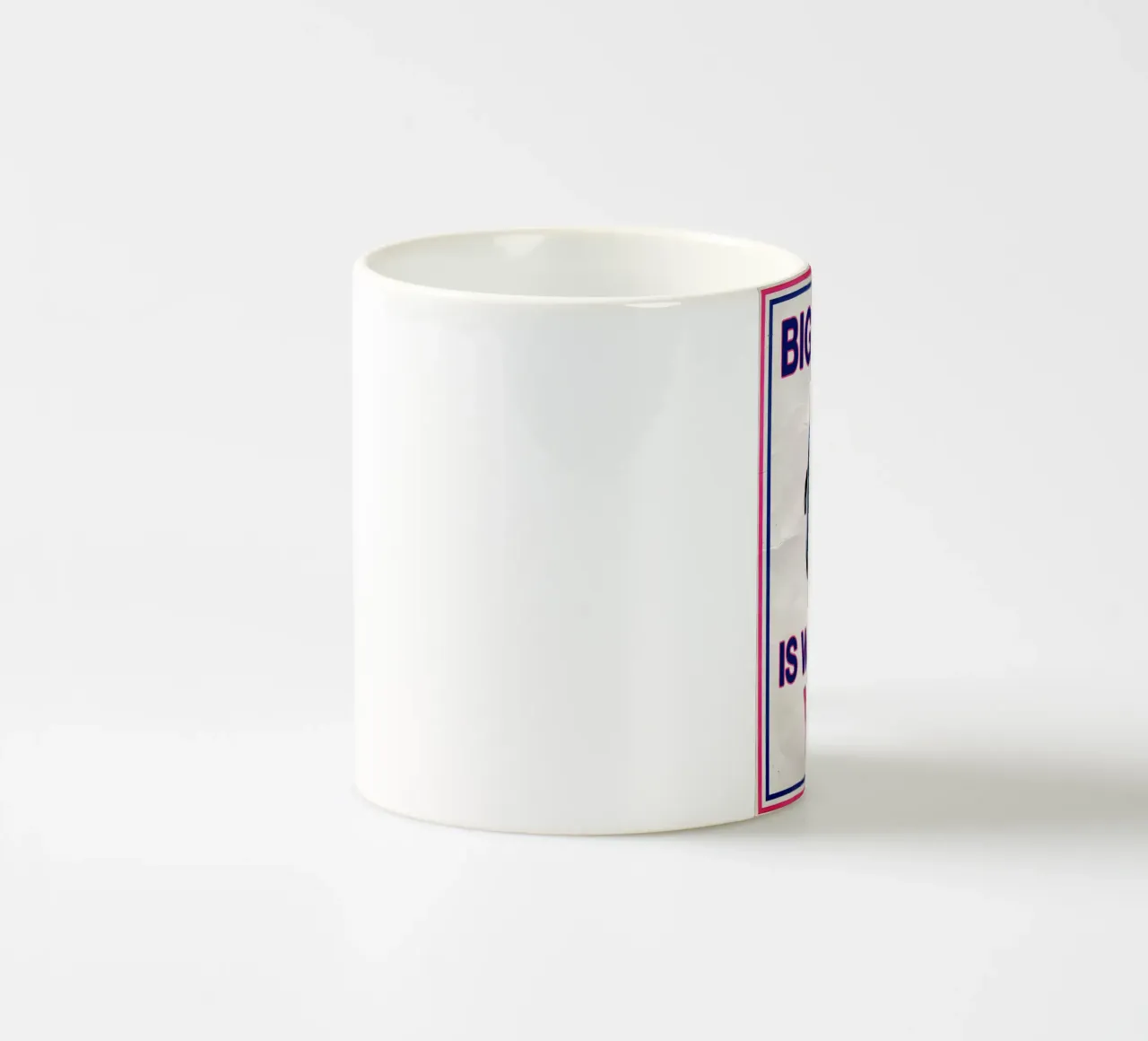 Big Poppa tazza in ceramica da Ads Libitum