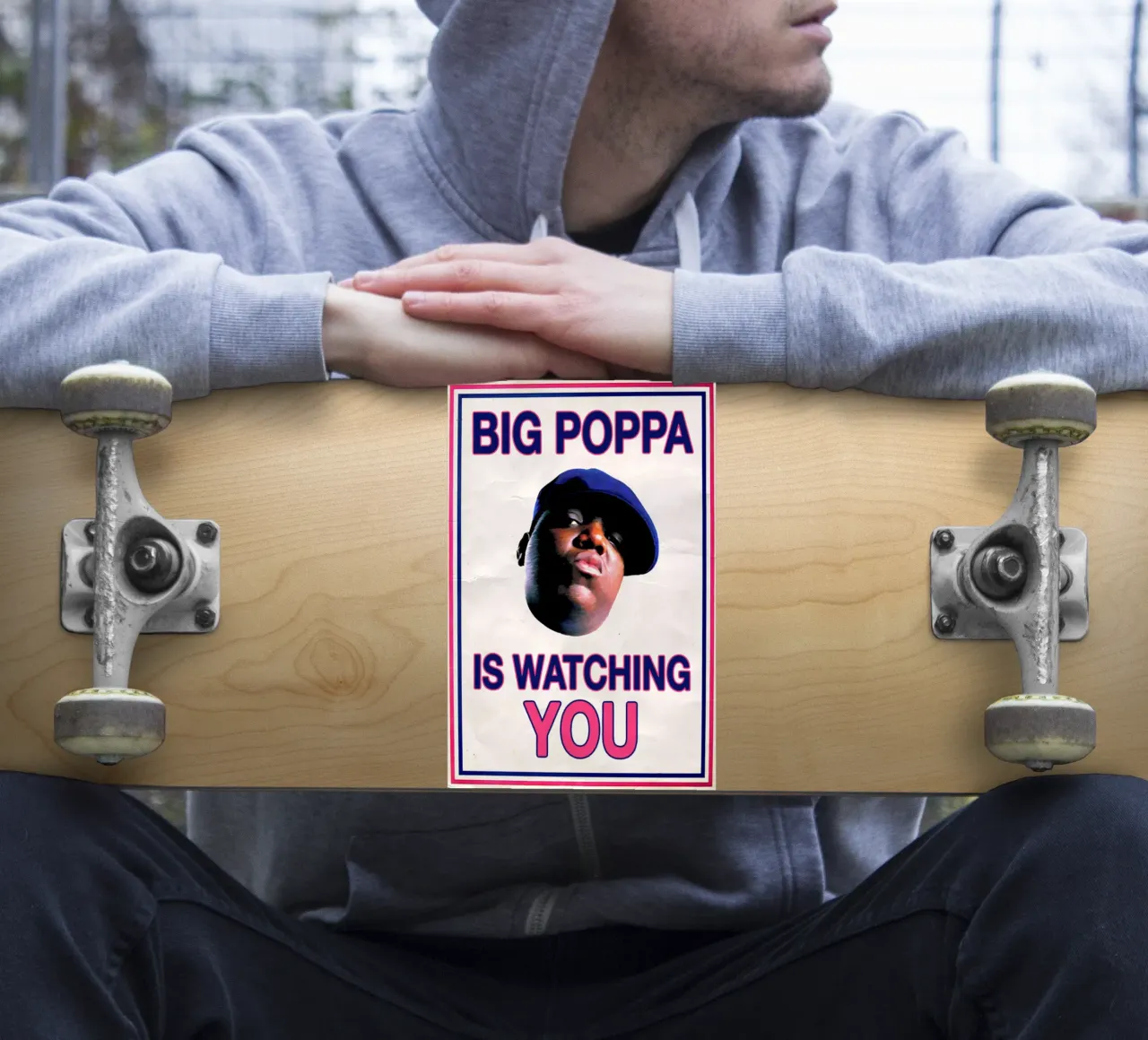 Big Poppa sticker by Ads Libitum