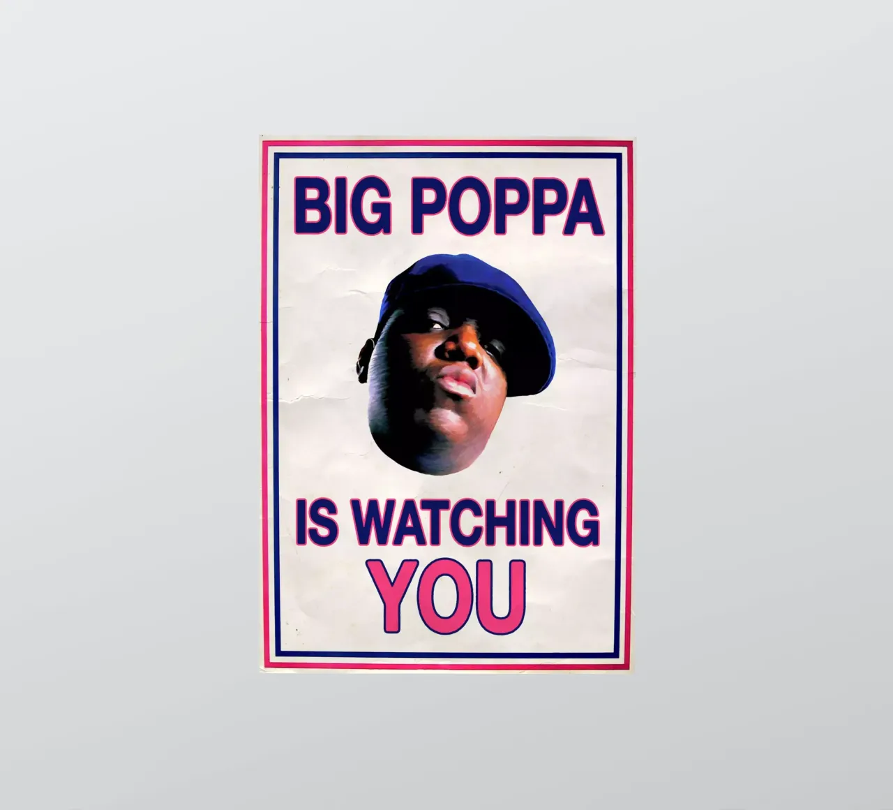 Big Poppa sticker by Ads Libitum
