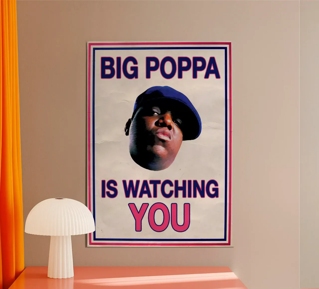 Big Poppa poster da Ads Libitum