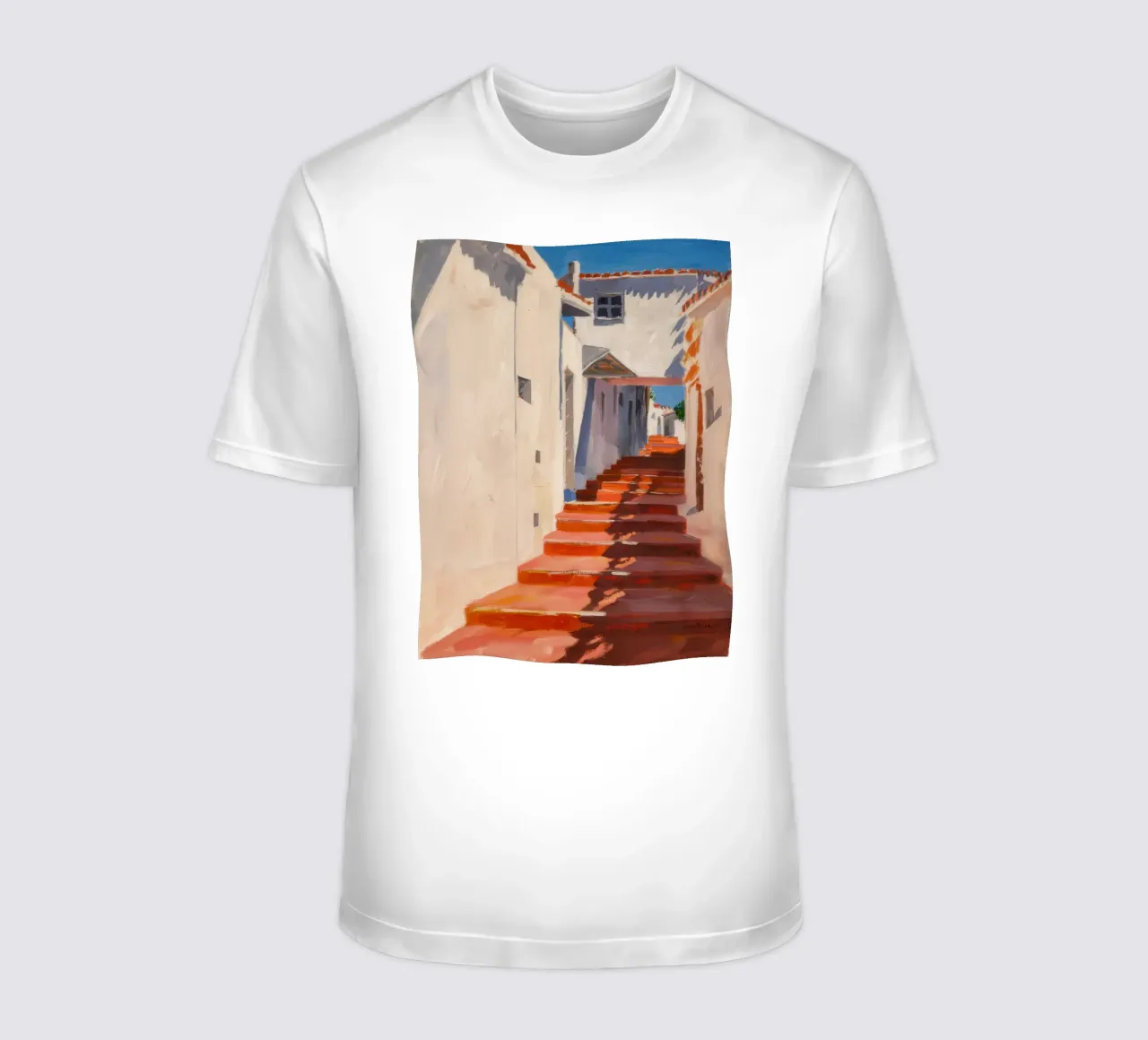 Passaggio della scala cremisi t-shirt da Angkasa Mist