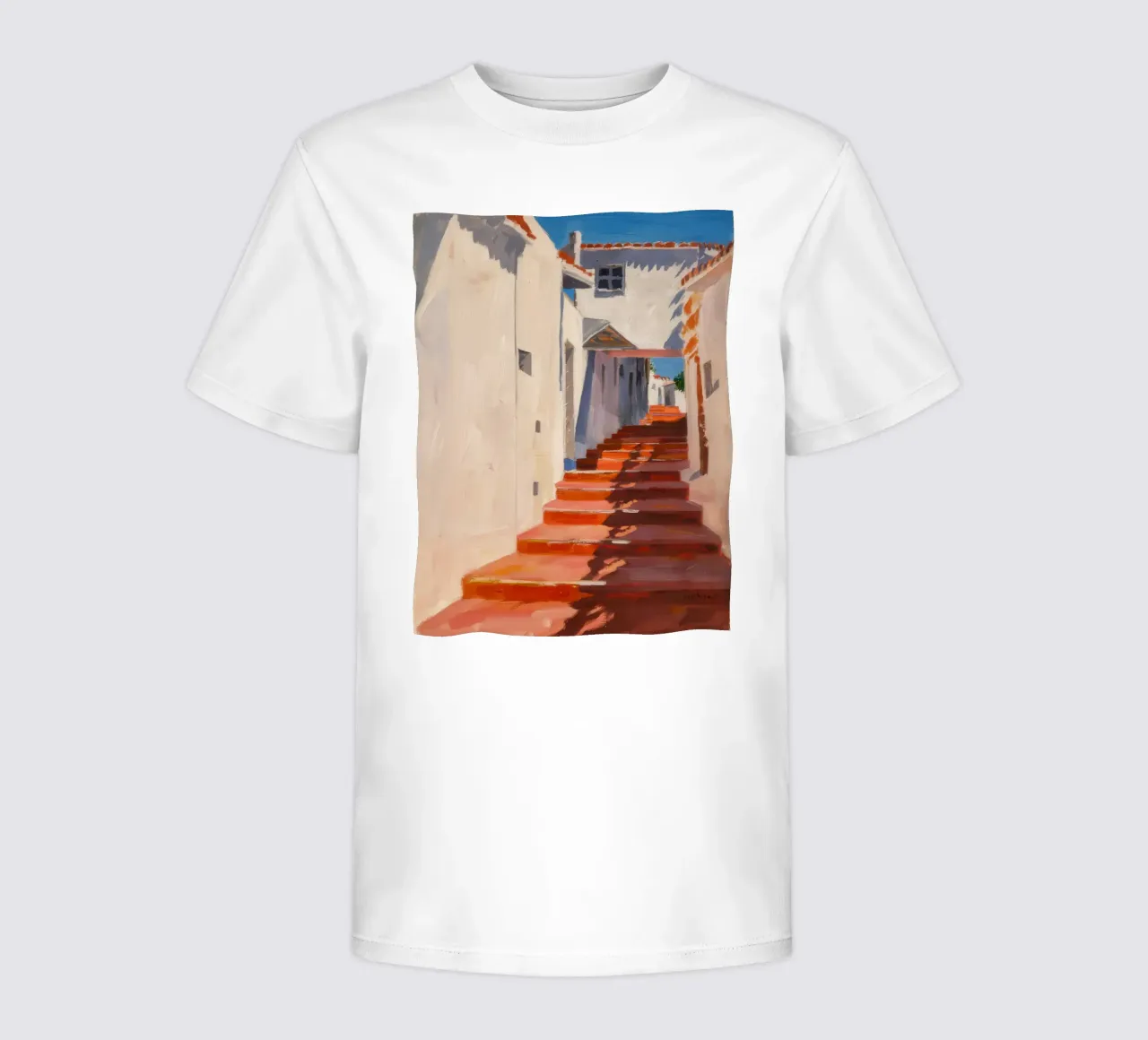 Passaggio della scala cremisi t-shirt bambini da Angkasa Mist
