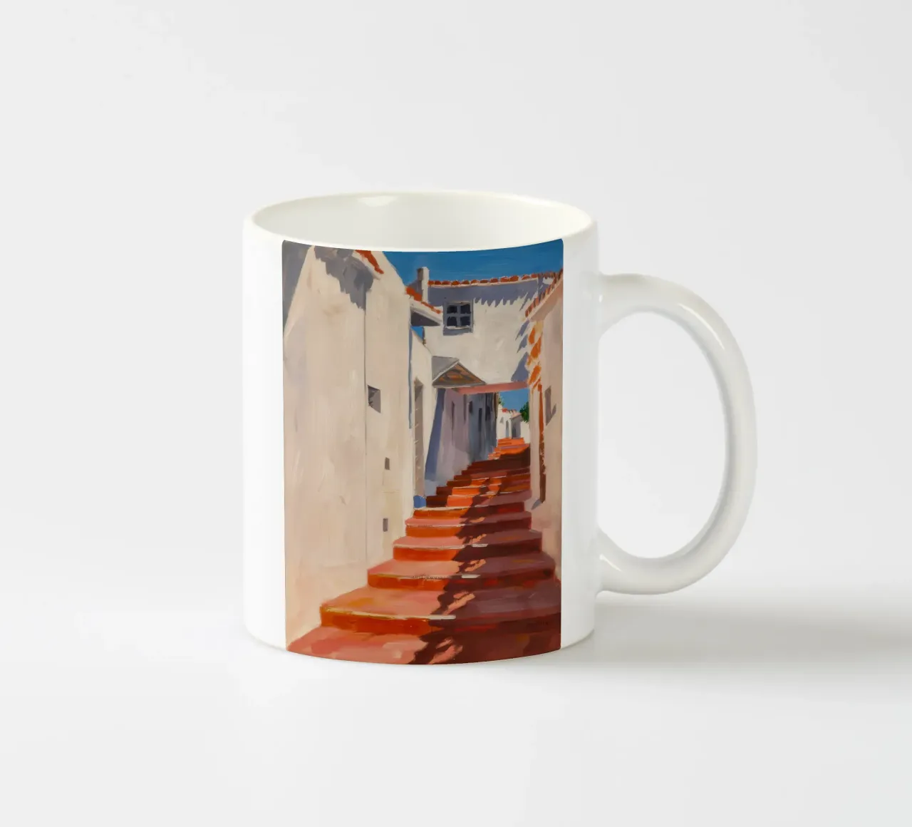Passaggio della scala cremisi tazza in ceramica da Angkasa Mist