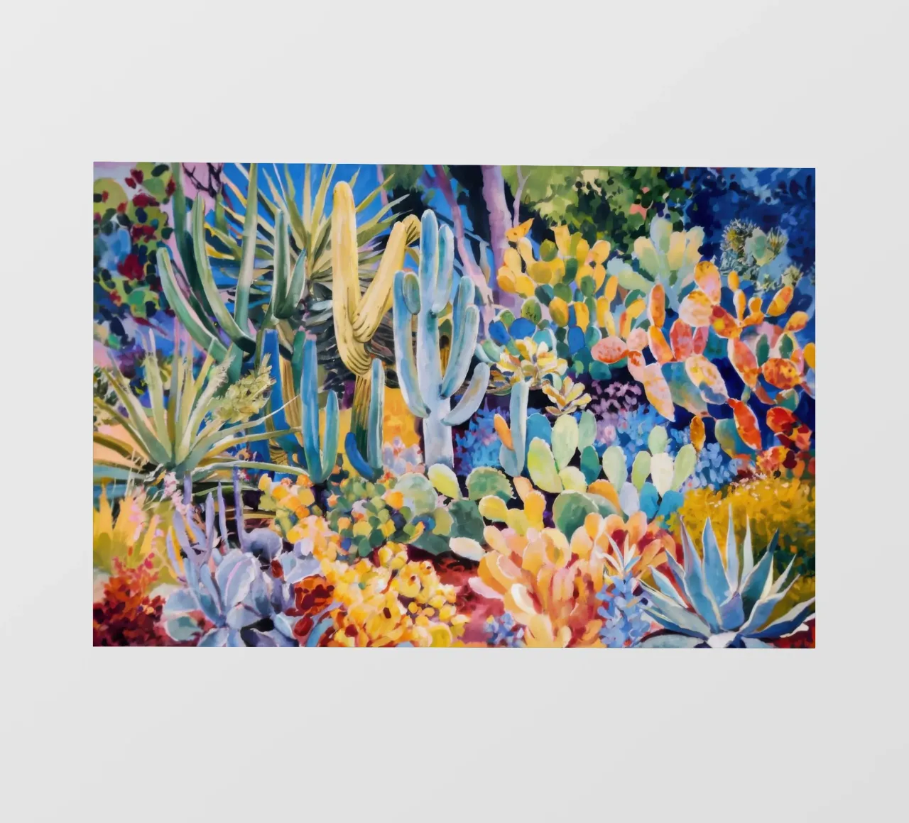 Giardino dei cactus caleidoscopio telo in pvc da Angkasa Mist