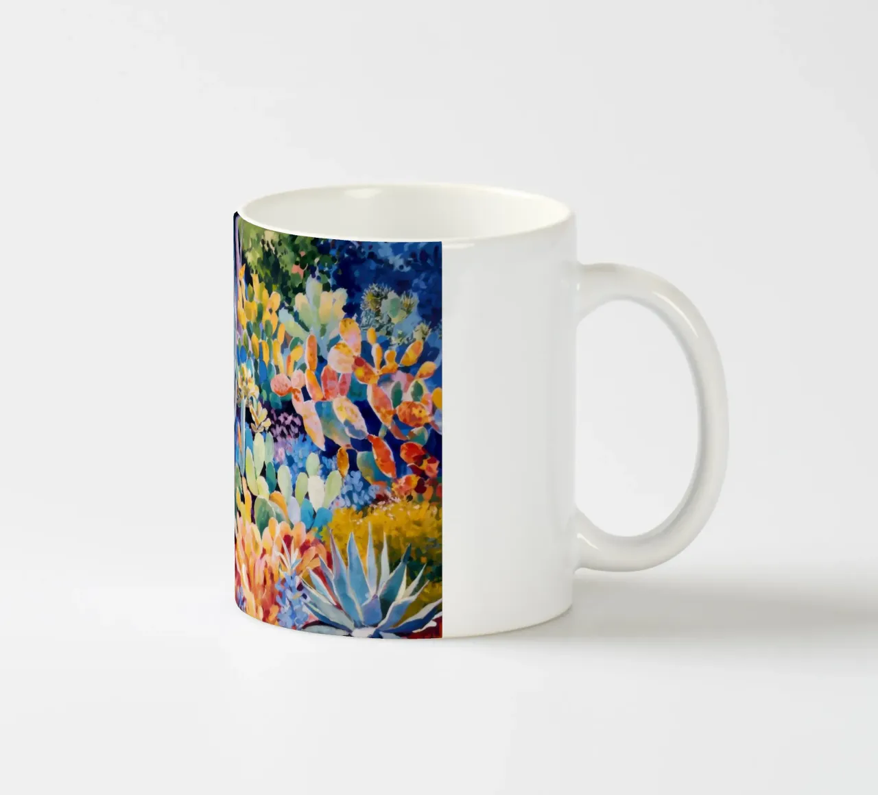 Giardino dei cactus caleidoscopio tazza in ceramica da Angkasa Mist