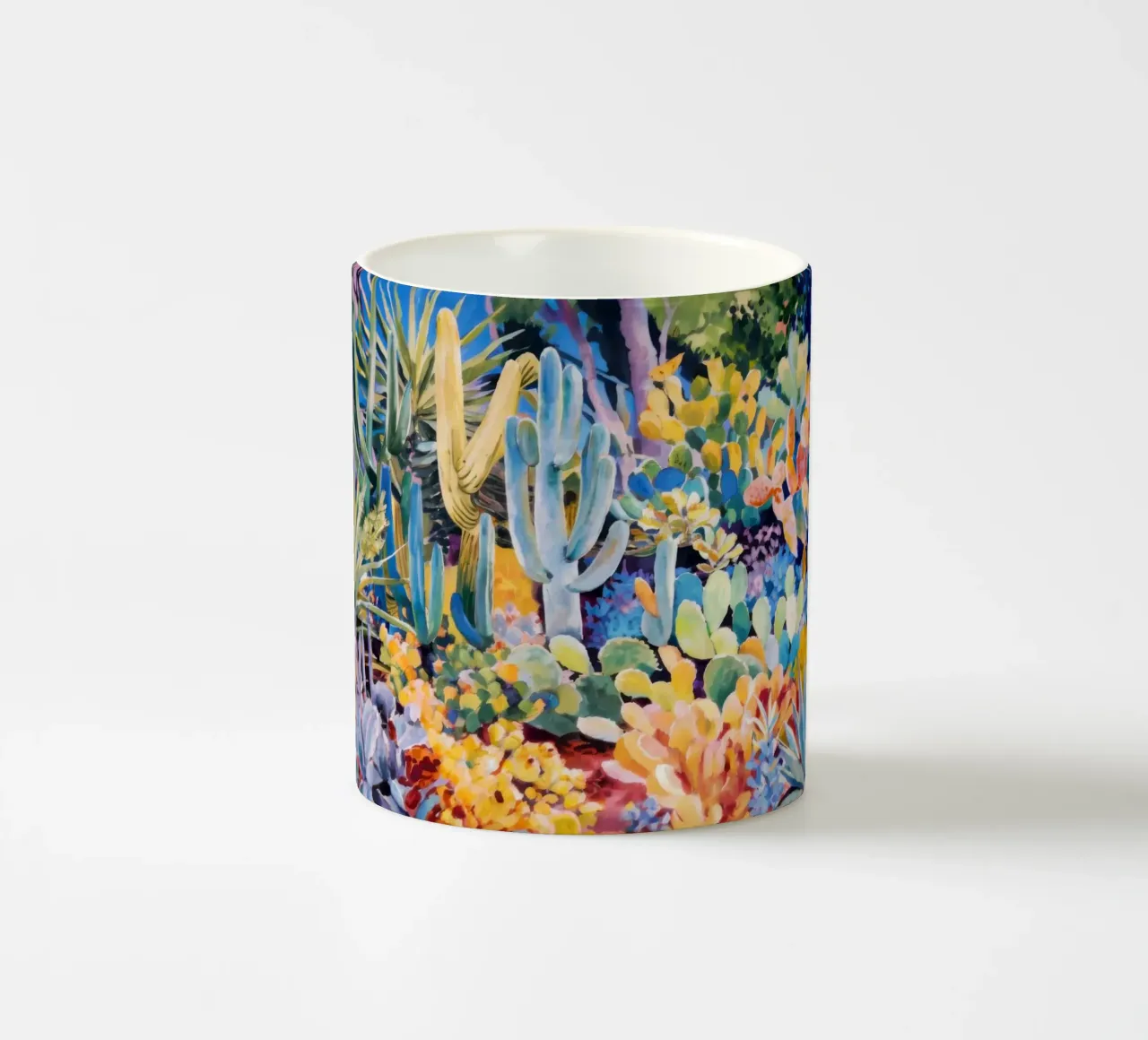 Giardino dei cactus caleidoscopio tazza in ceramica da Angkasa Mist