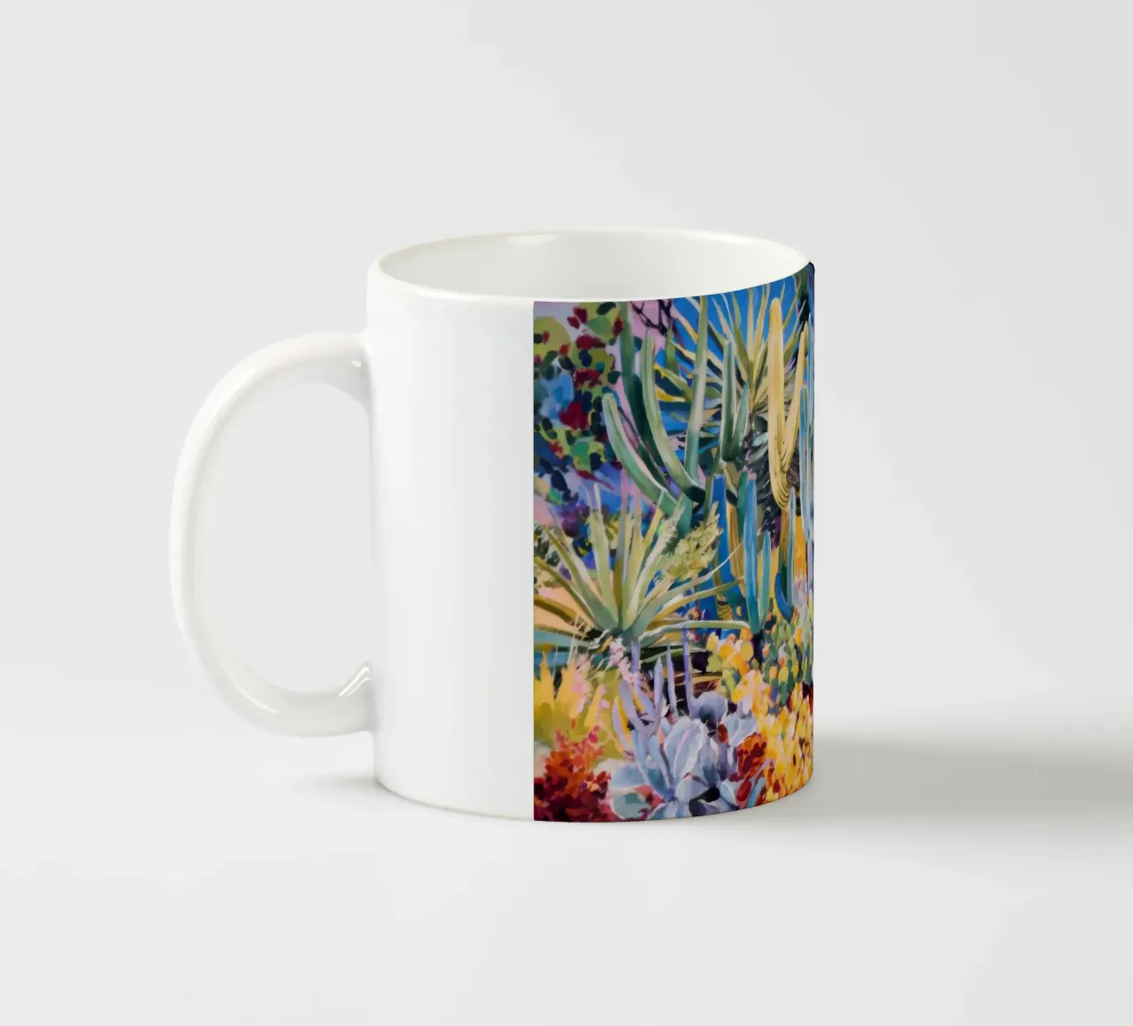 Giardino dei cactus caleidoscopio tazza in ceramica da Angkasa Mist