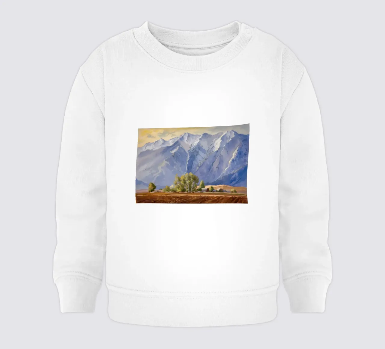 Maestose cime alpine felpa neonato da Angkasa Mist