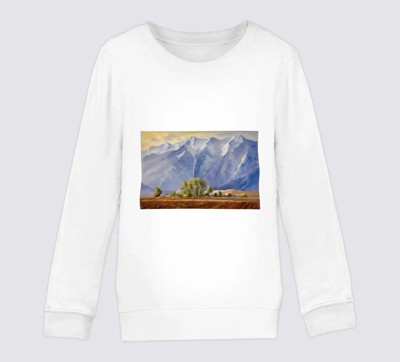 Maestose cime alpine felpa bambino da Angkasa Mist