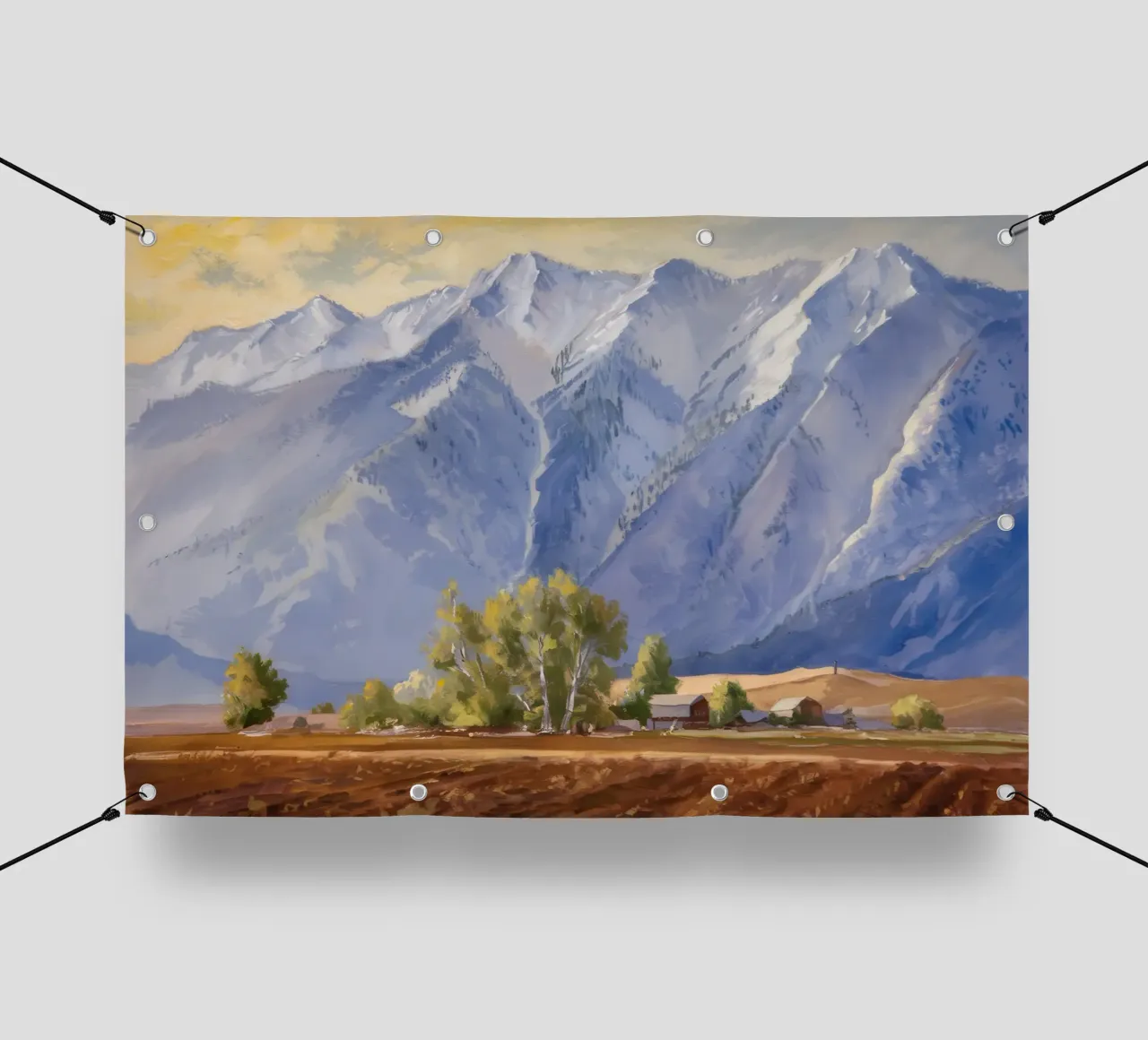 Maestose cime alpine telo in pvc da Angkasa Mist