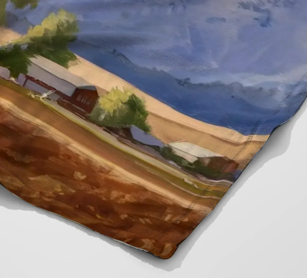 Maestose cime alpine coperta in pile da Angkasa Mist