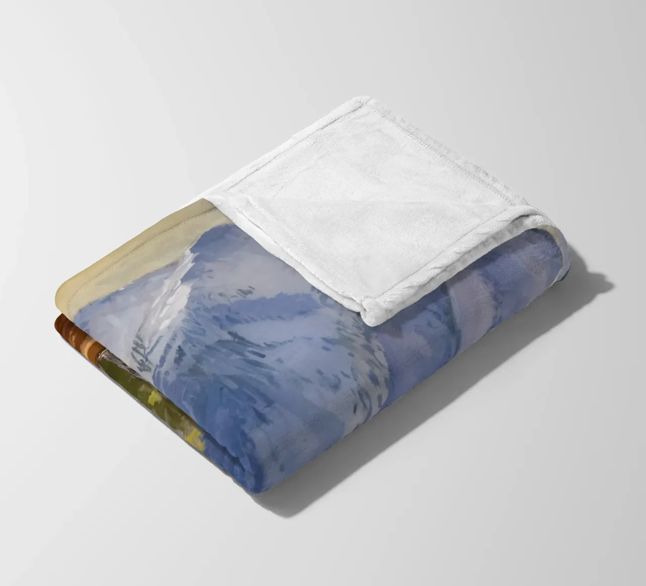 Maestose cime alpine coperta in pile da Angkasa Mist