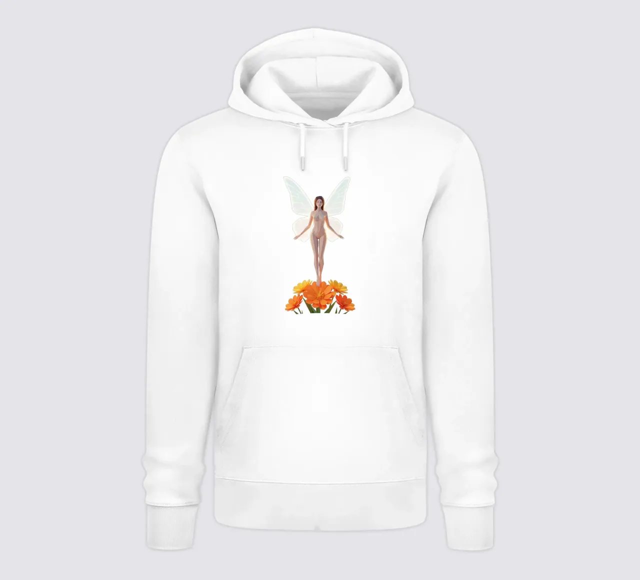 La farfalla Lowpoly felpa con cappuccio da Low Profile