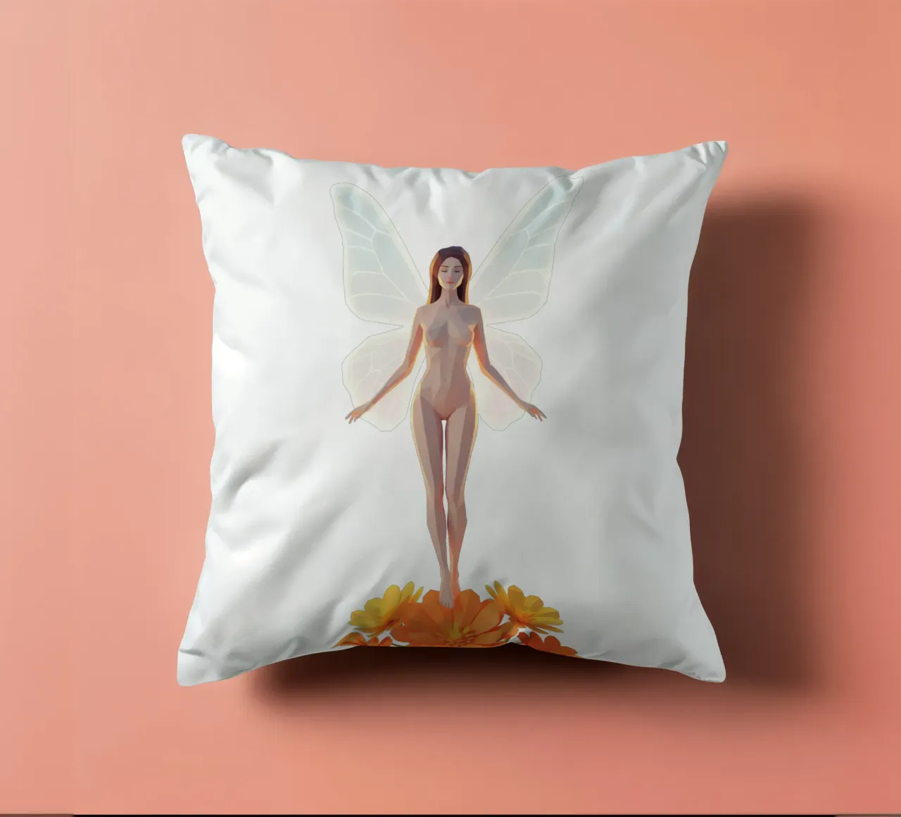 La farfalla Lowpoly cuscino da Low Profile