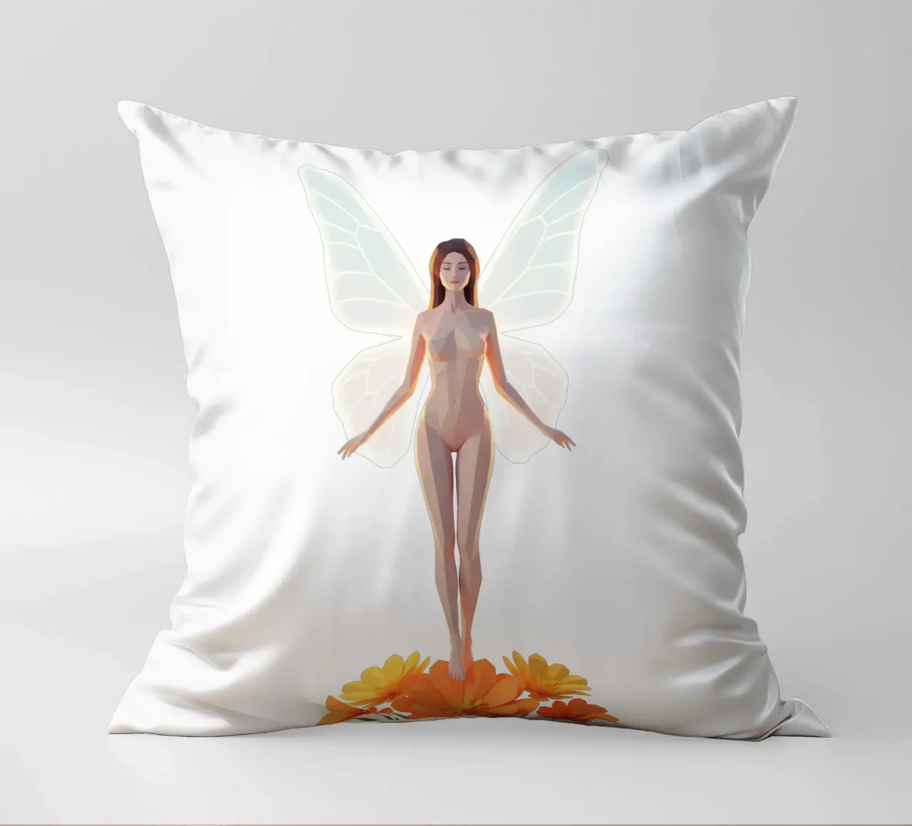 La farfalla Lowpoly cuscino da Low Profile