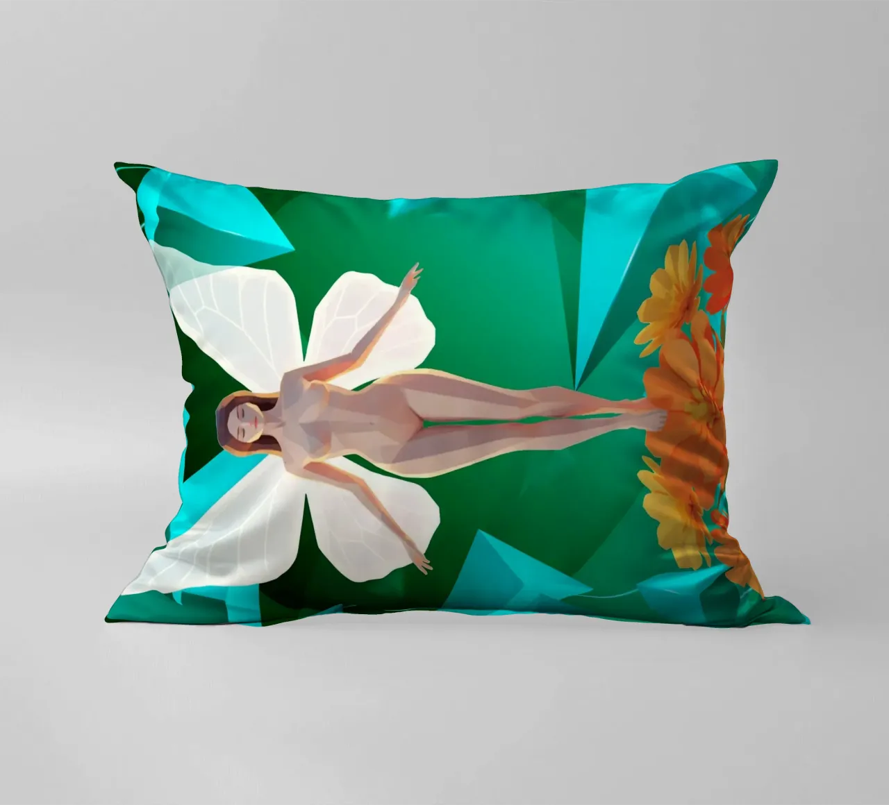 La farfalla Lowpoly cuscino da Low Profile