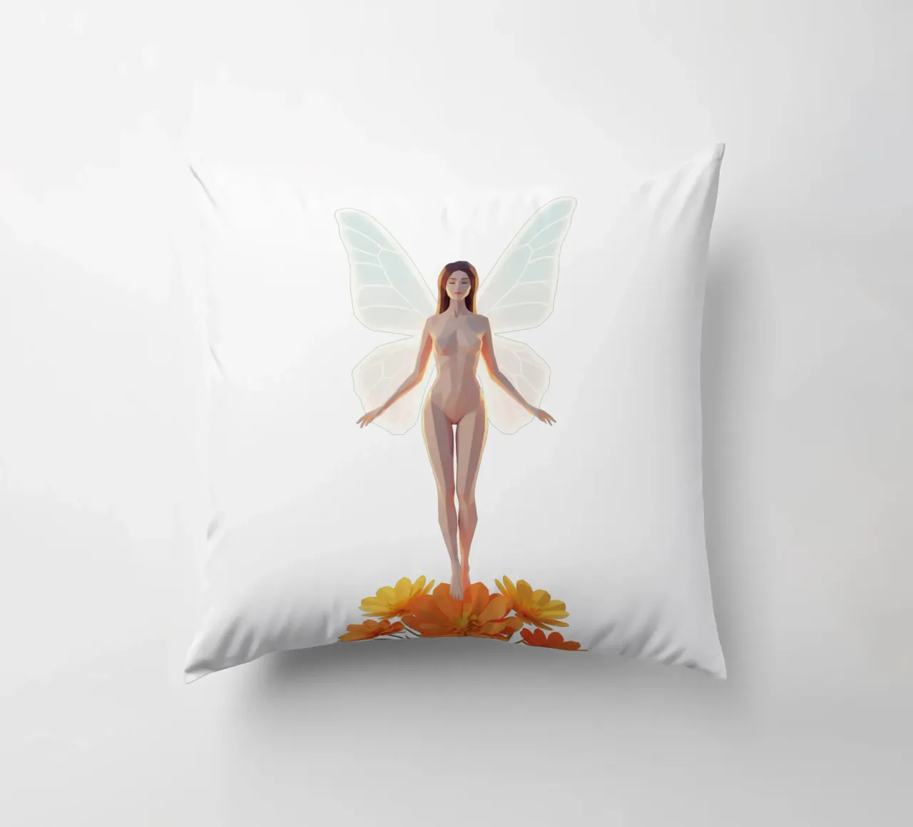 La farfalla Lowpoly cuscino da Low Profile
