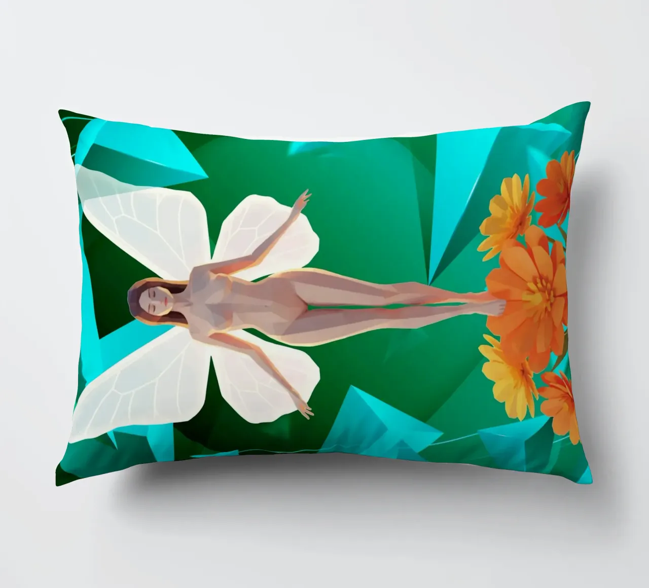 La farfalla Lowpoly cuscino da Low Profile