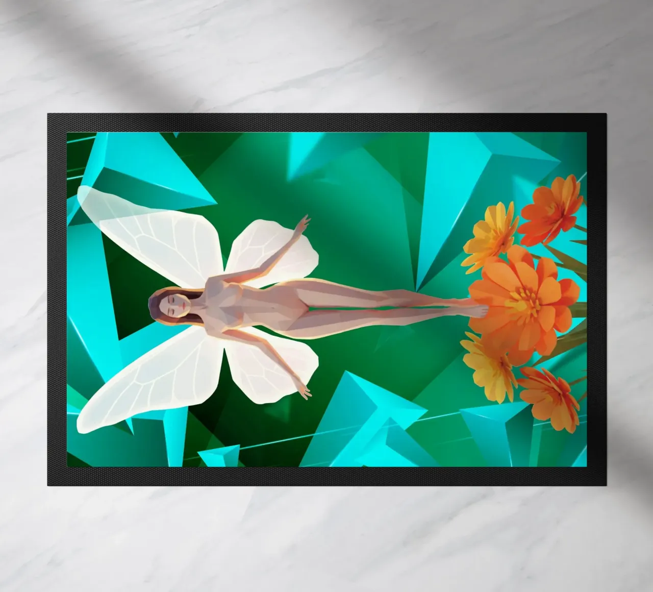 La farfalla Lowpoly zerbino da Low Profile