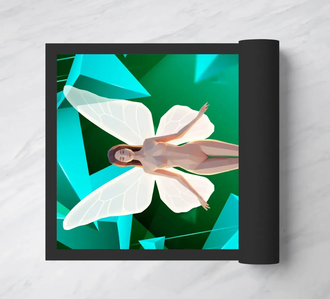 La farfalla Lowpoly zerbino da Low Profile